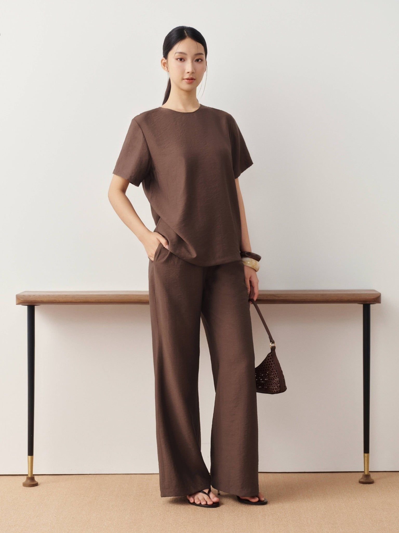  Áo dáng suông | Mauve Comfy tee 