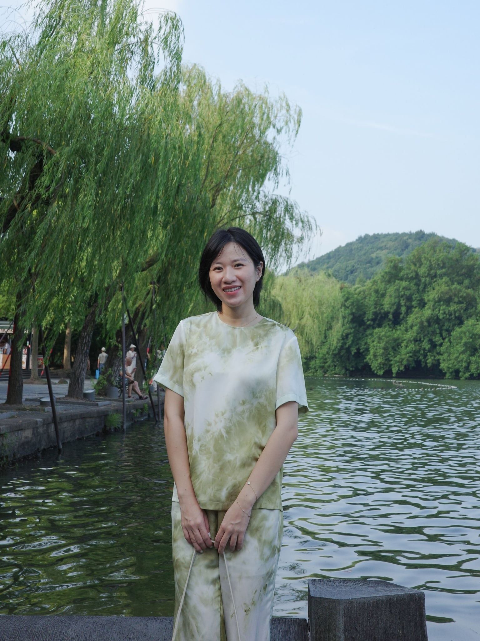  Áo Lục dáng suông | Mauve Sage top 