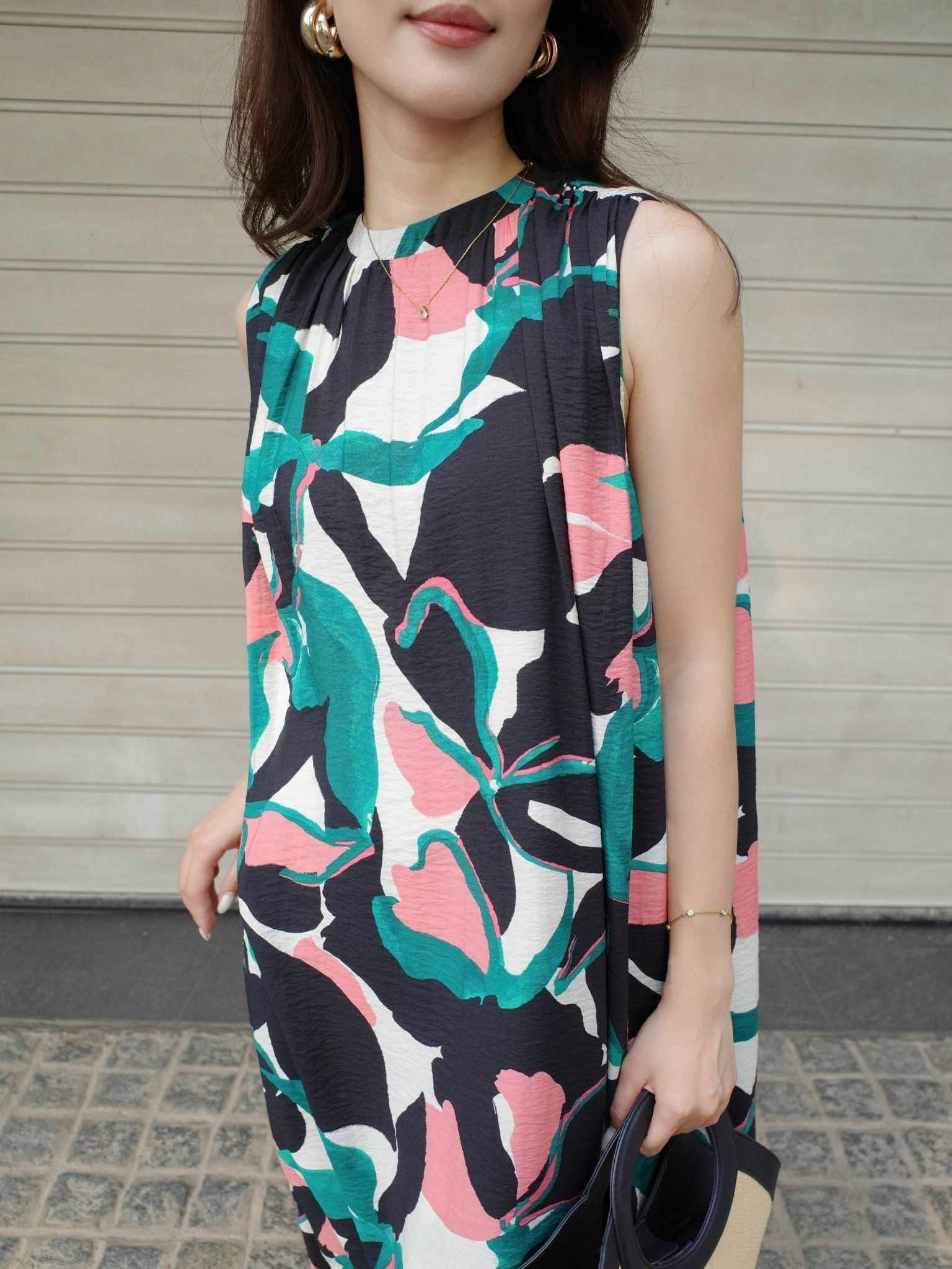  Đầm maxi hoa | Mauve Flower Market dress 