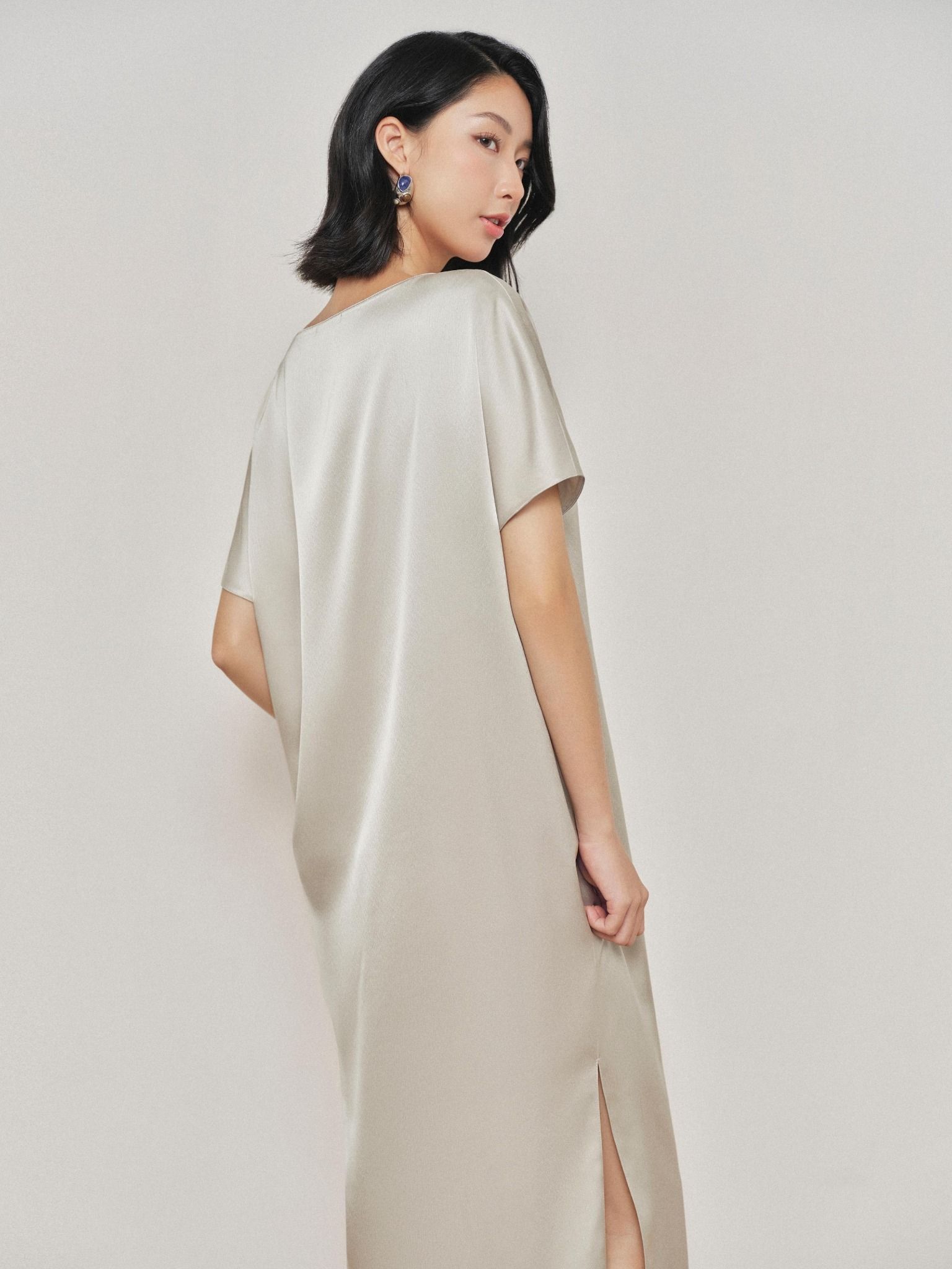  Mauve Signature dress - phiên bản trơn màu nâng cấp 