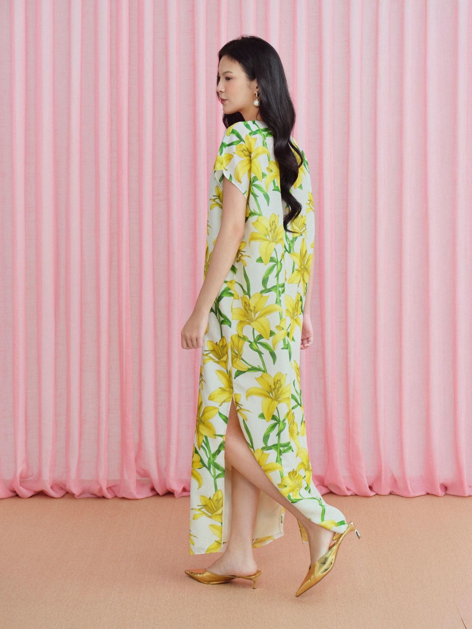  Mauve Signature dress - phiên bản hoa Lily 