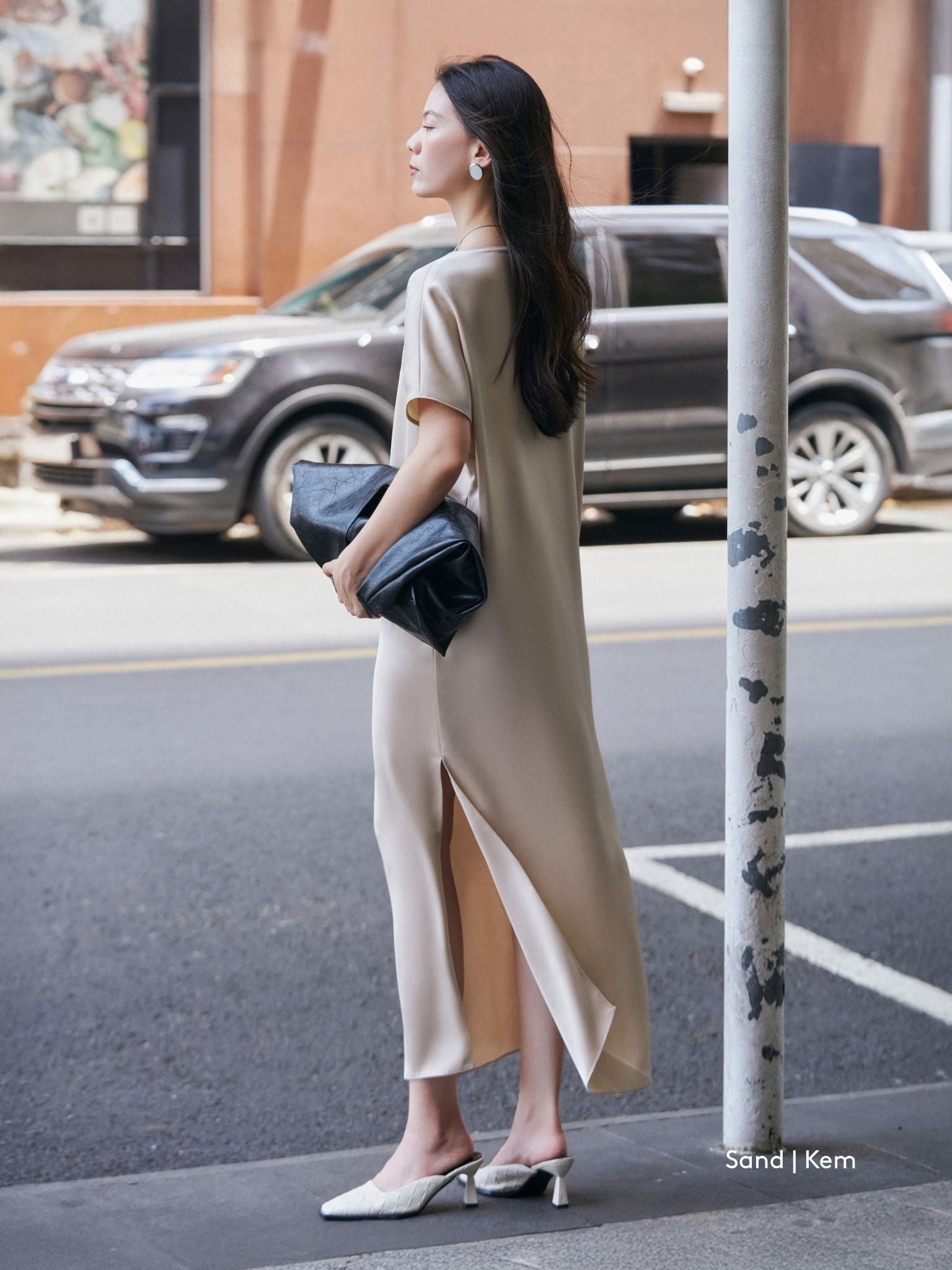  Mauve Signature dress - phiên bản trơn màu nâng cấp 