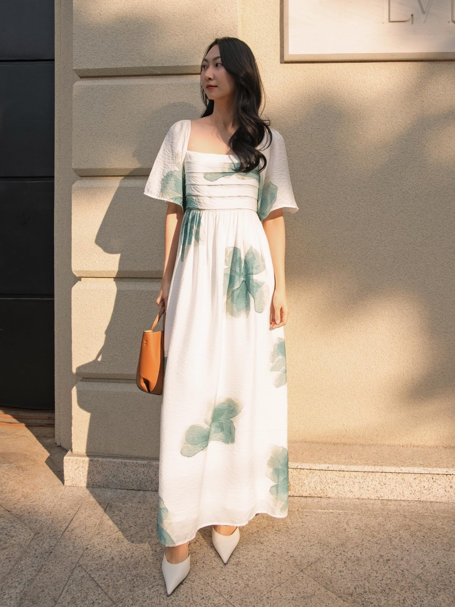  Đầm maxi hoa | Mauve Fairy dress 