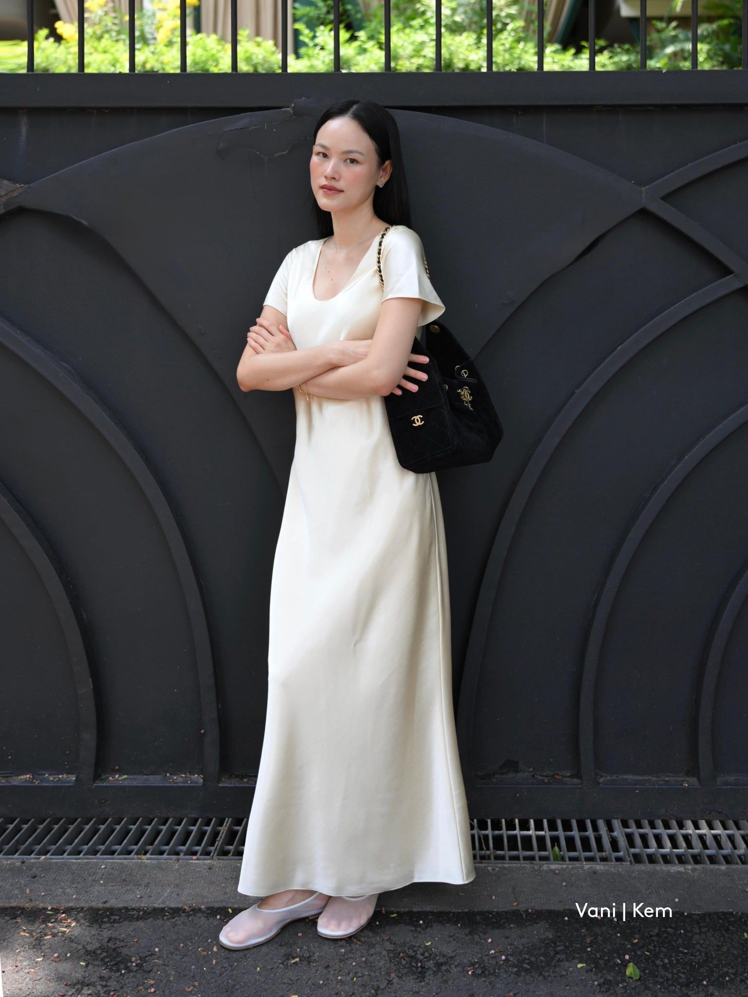  Đầm lụa đuôi cá | Mauve Mermaid Silk dress 