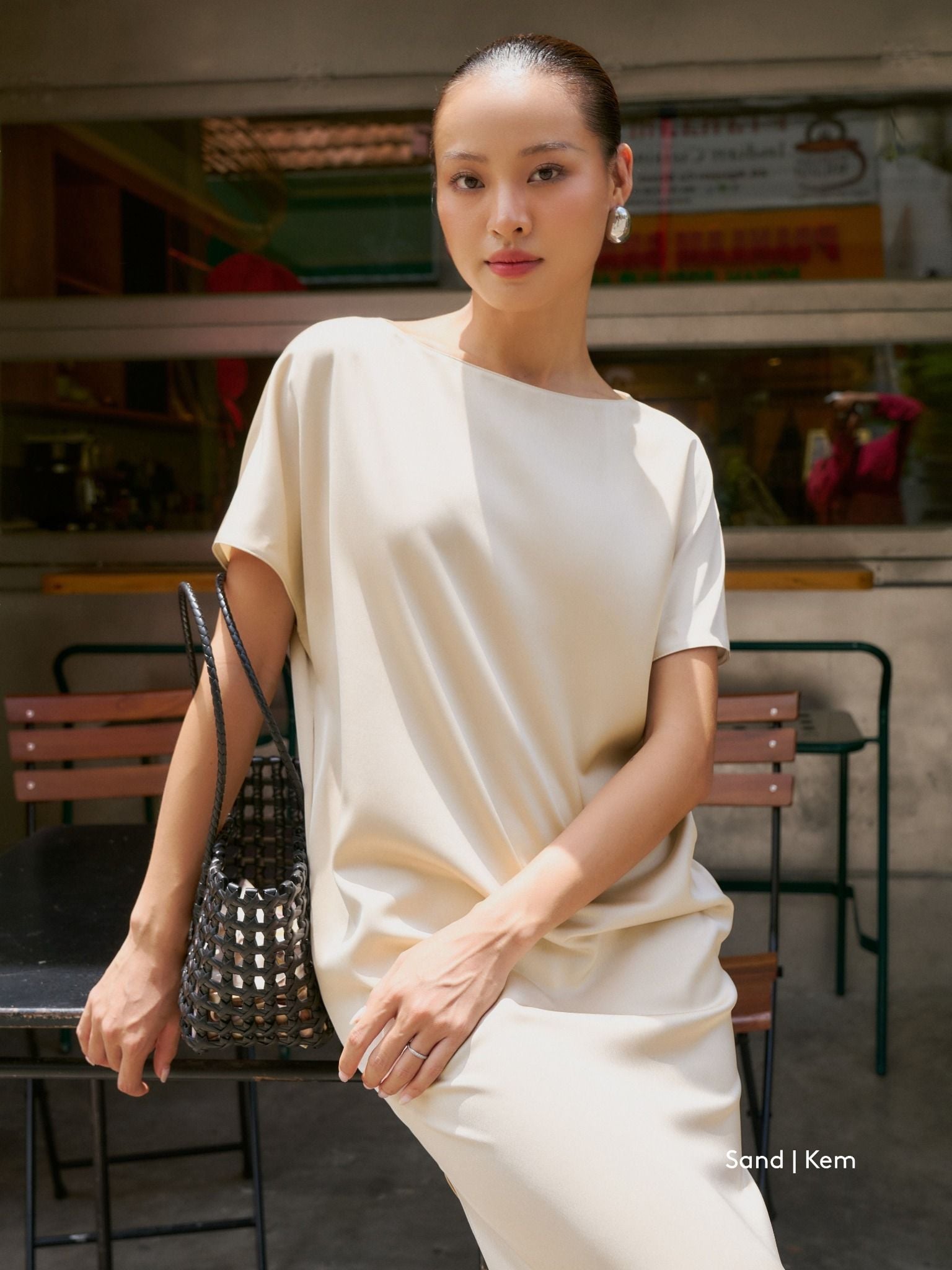 Mauve Signature dress - phiên bản trơn màu nâng cấp 