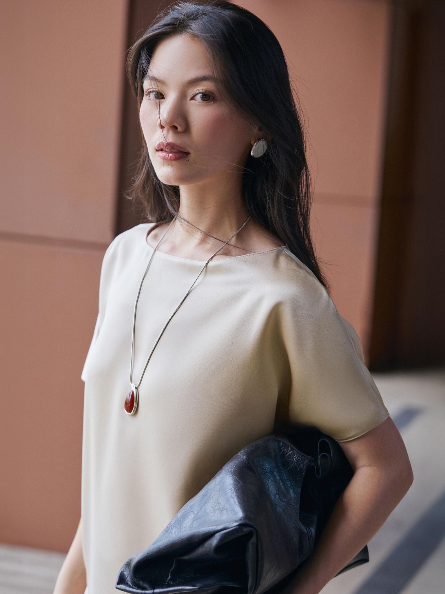  Mauve Signature dress - phiên bản trơn màu nâng cấp 