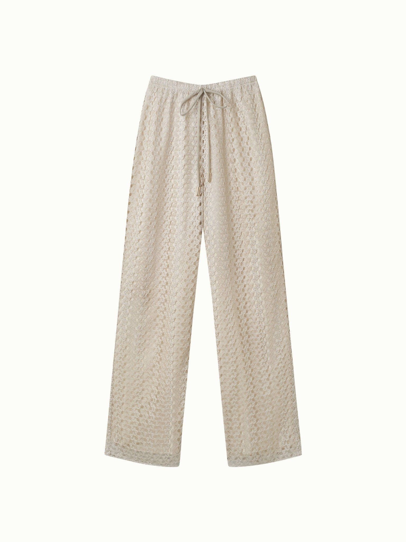 Quần ren 2 lớp ống suông | Mauve Sunday pants [tiết kiệm 200,000 khi mua combo áo & quần] 