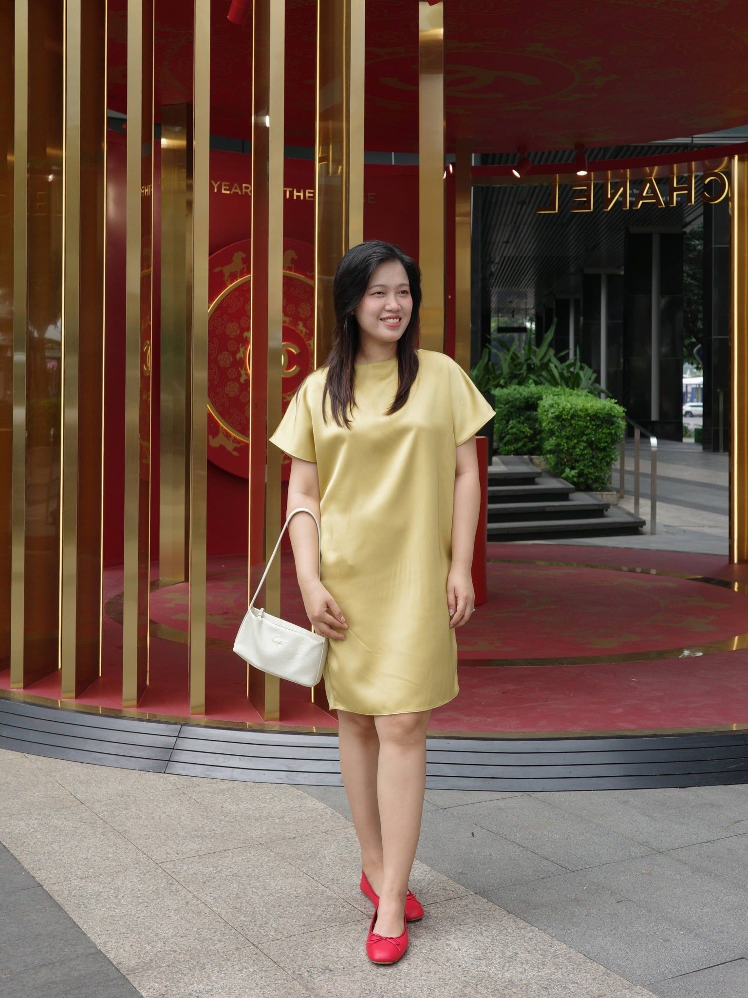  Đầm lụa basic cách điệu lưng | Mauve Open back dress 