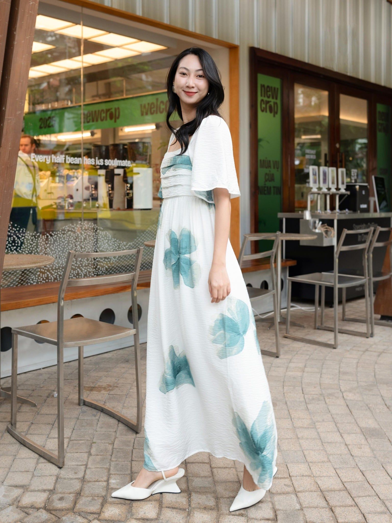  Đầm maxi hoa | Mauve Fairy dress 