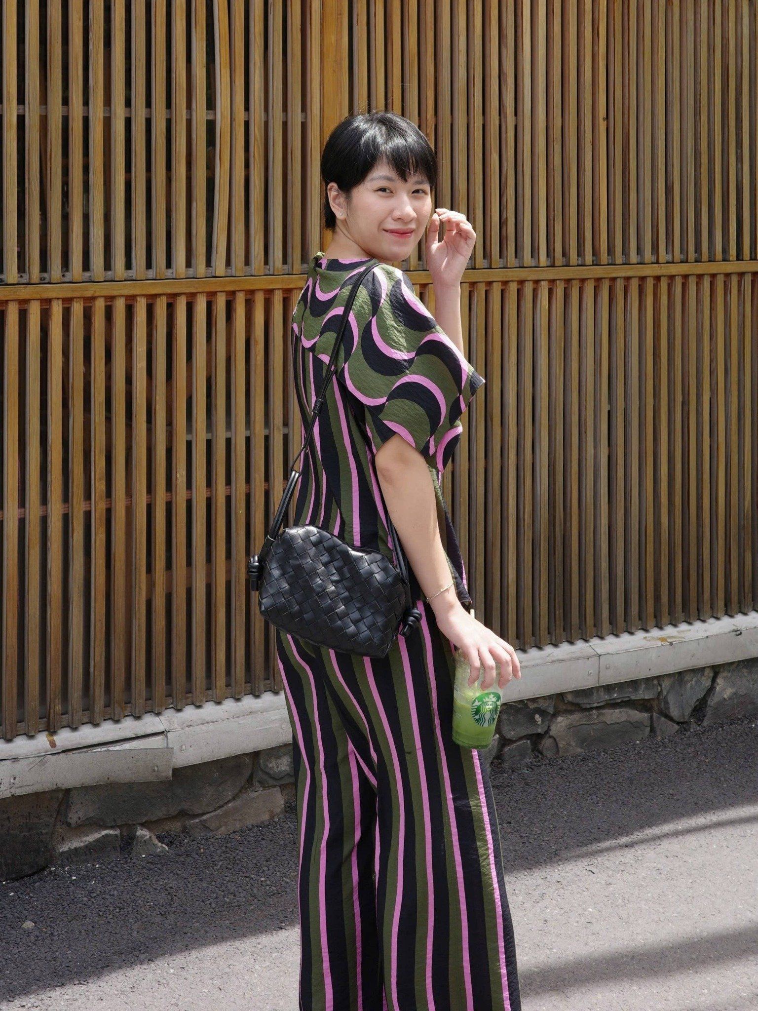  Quần ống suông sọc | Mauve City pants 