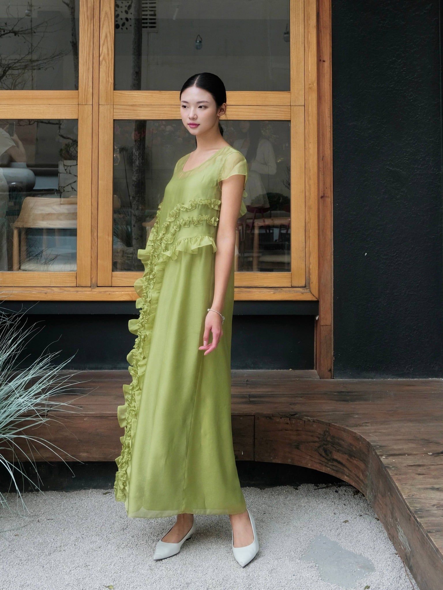  Đầm maxi tơ bèo | Mauve Muse dress 