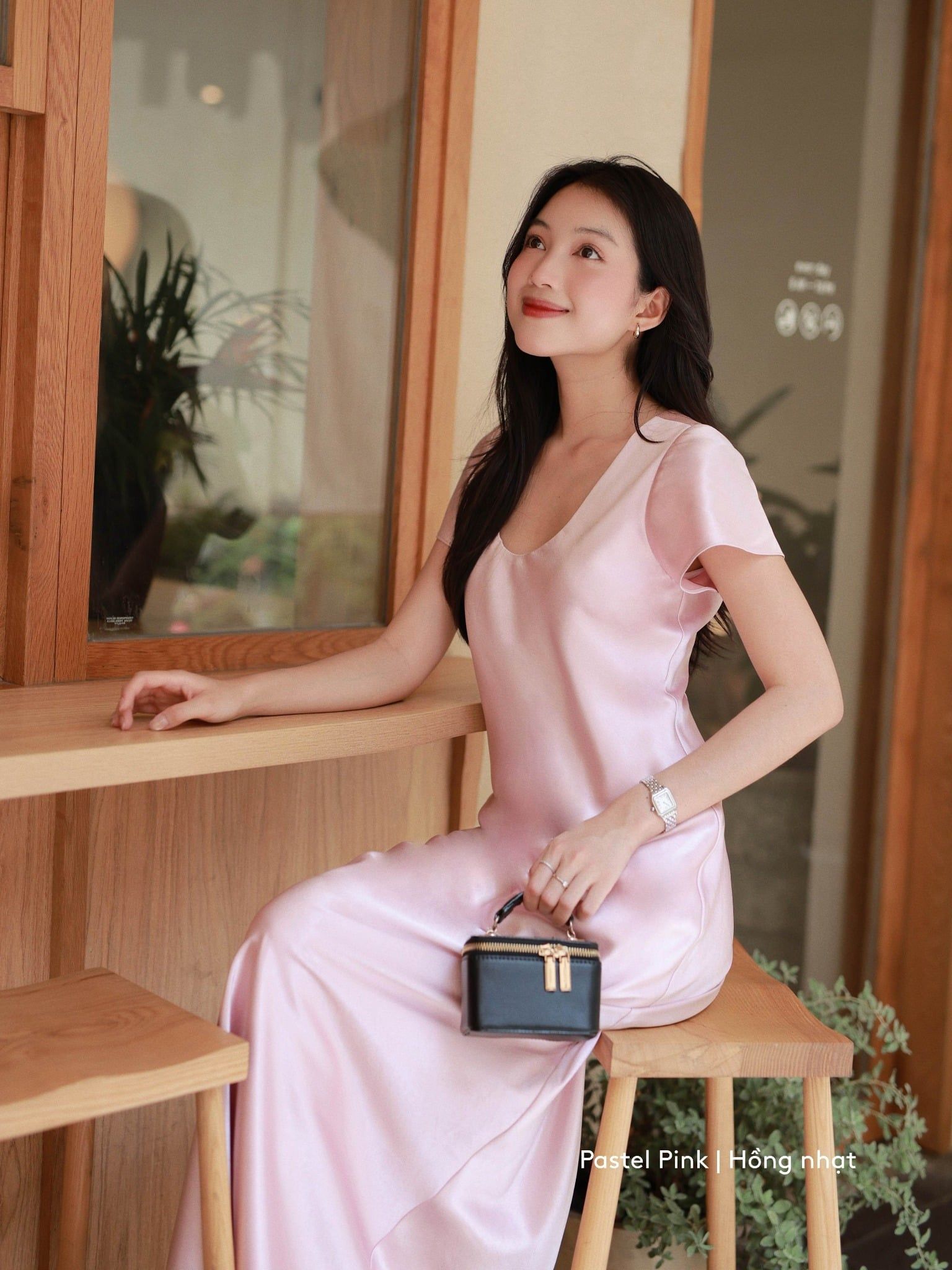 Đầm lụa đuôi cá | Mauve Mermaid Silk dress 