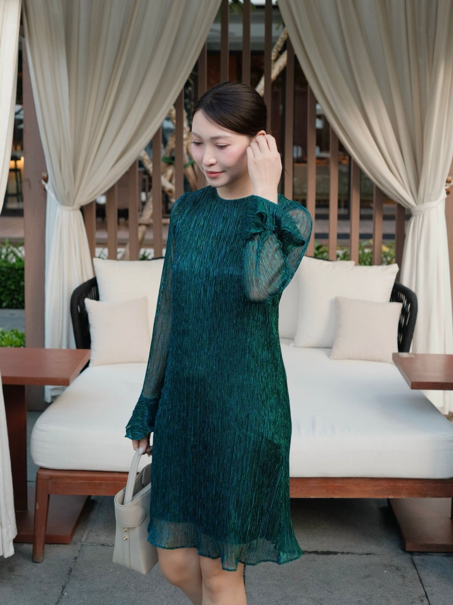  Đầm óng ánh Sao Băng | Mauve Meteor dress 