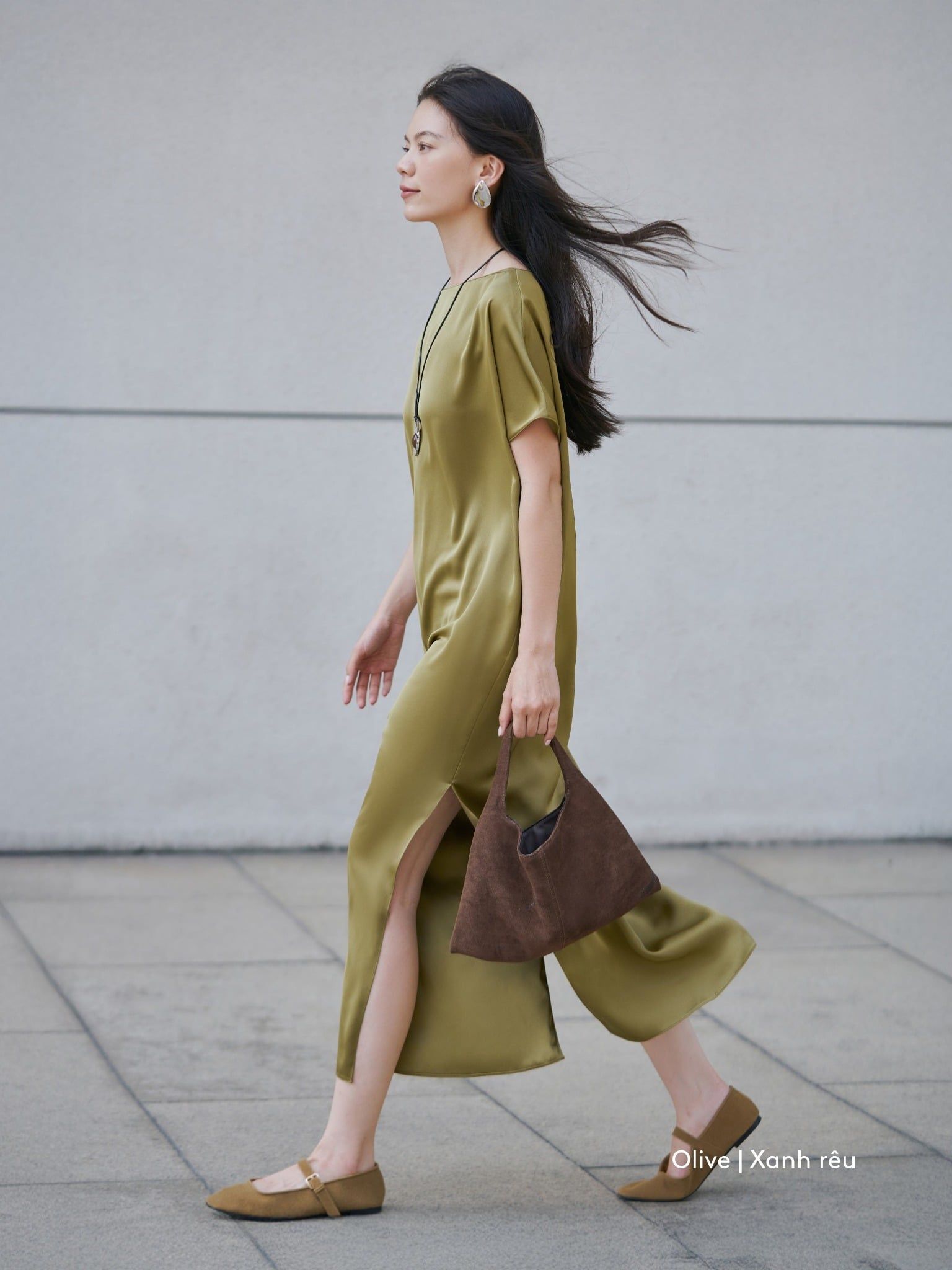  Mauve Signature dress - phiên bản trơn màu nâng cấp 