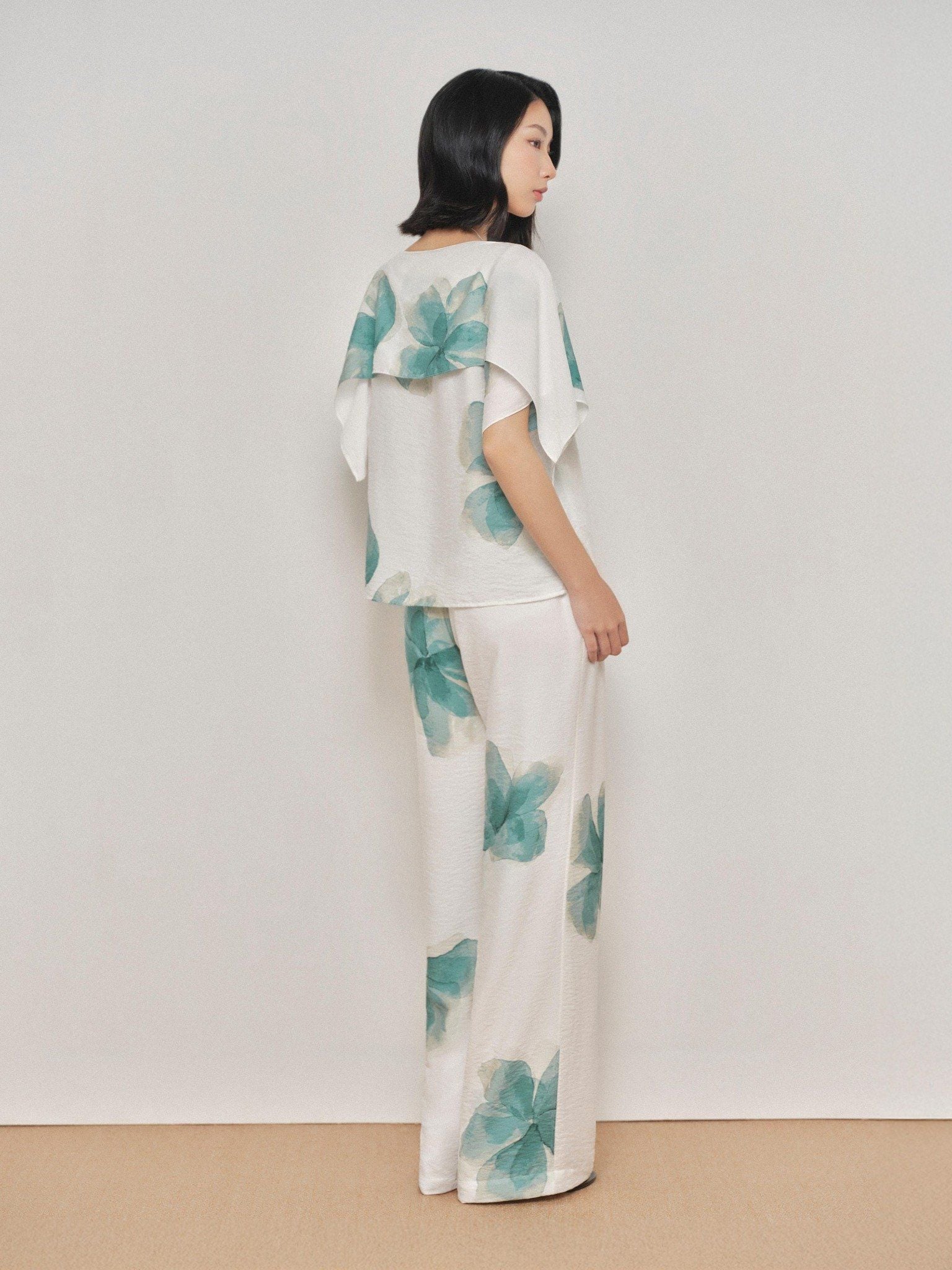  Áo cotton tơ hoa | Mauve Country top [tiết kiệm thêm 220,000 khi mua combo áo & quần] 