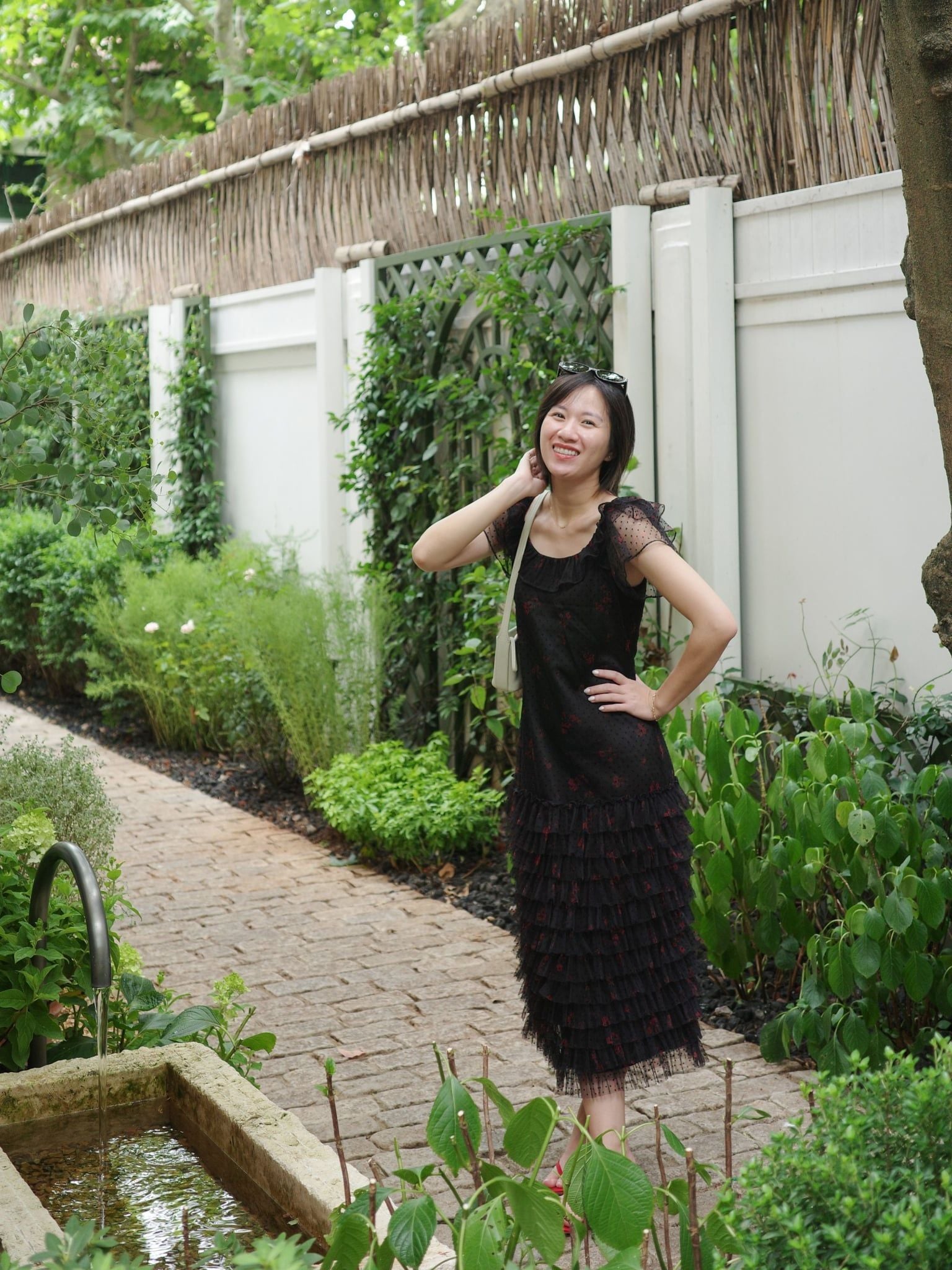  Đầm Dạ Khúc 12 tầng bèo | Mauve Midnight Melody dress 
