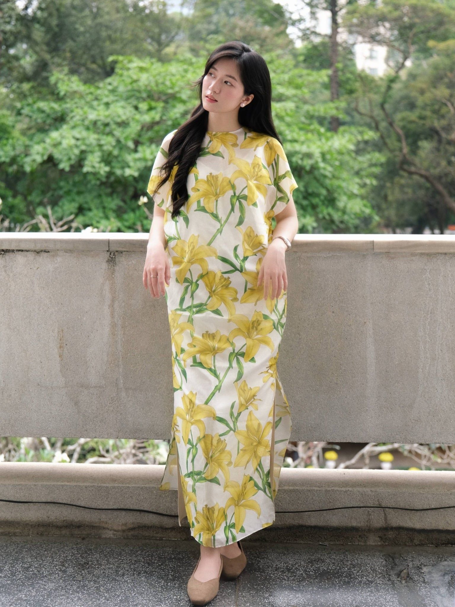  Mauve Signature dress - phiên bản hoa Lily 