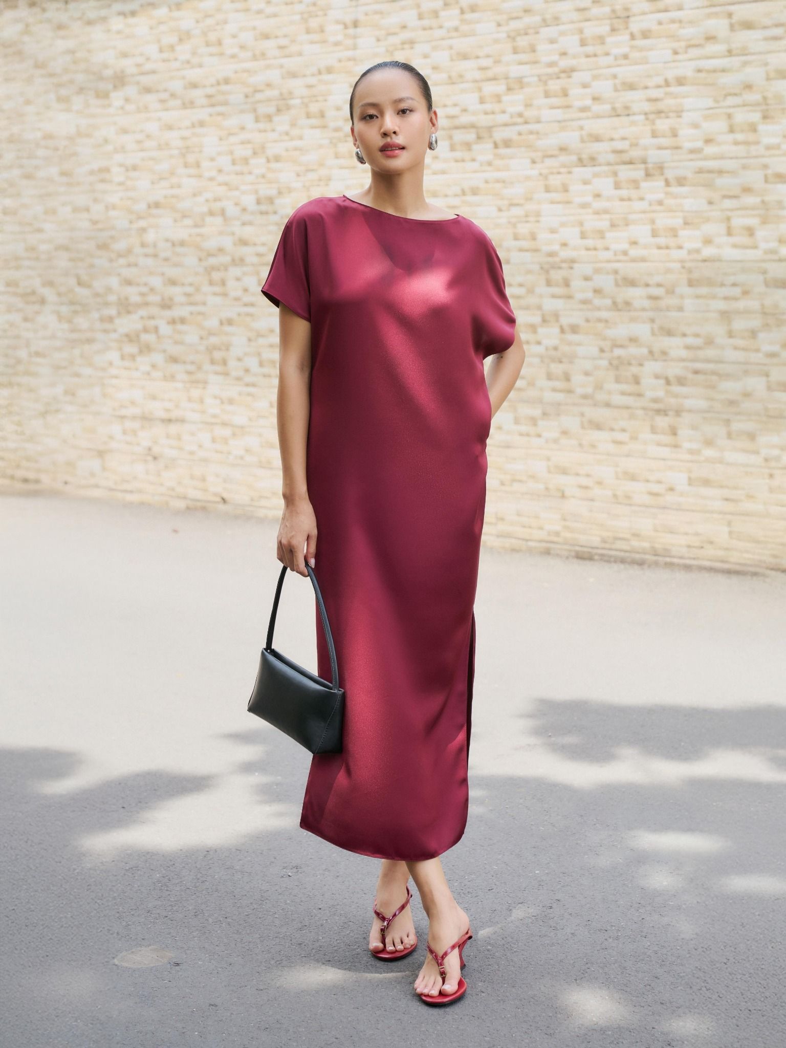  Mauve Signature dress - phiên bản trơn màu nâng cấp 