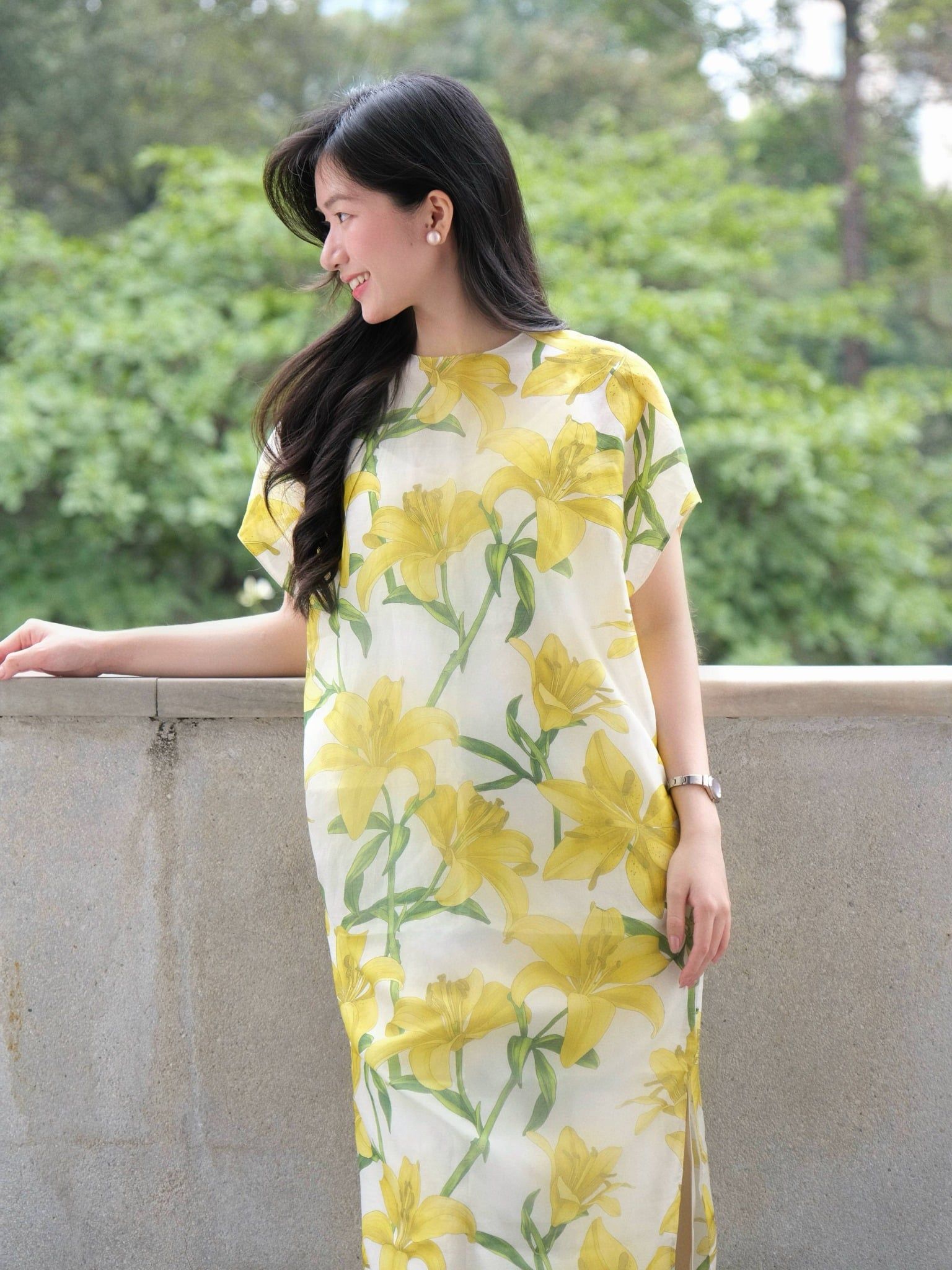  Mauve Signature dress - phiên bản hoa Lily 