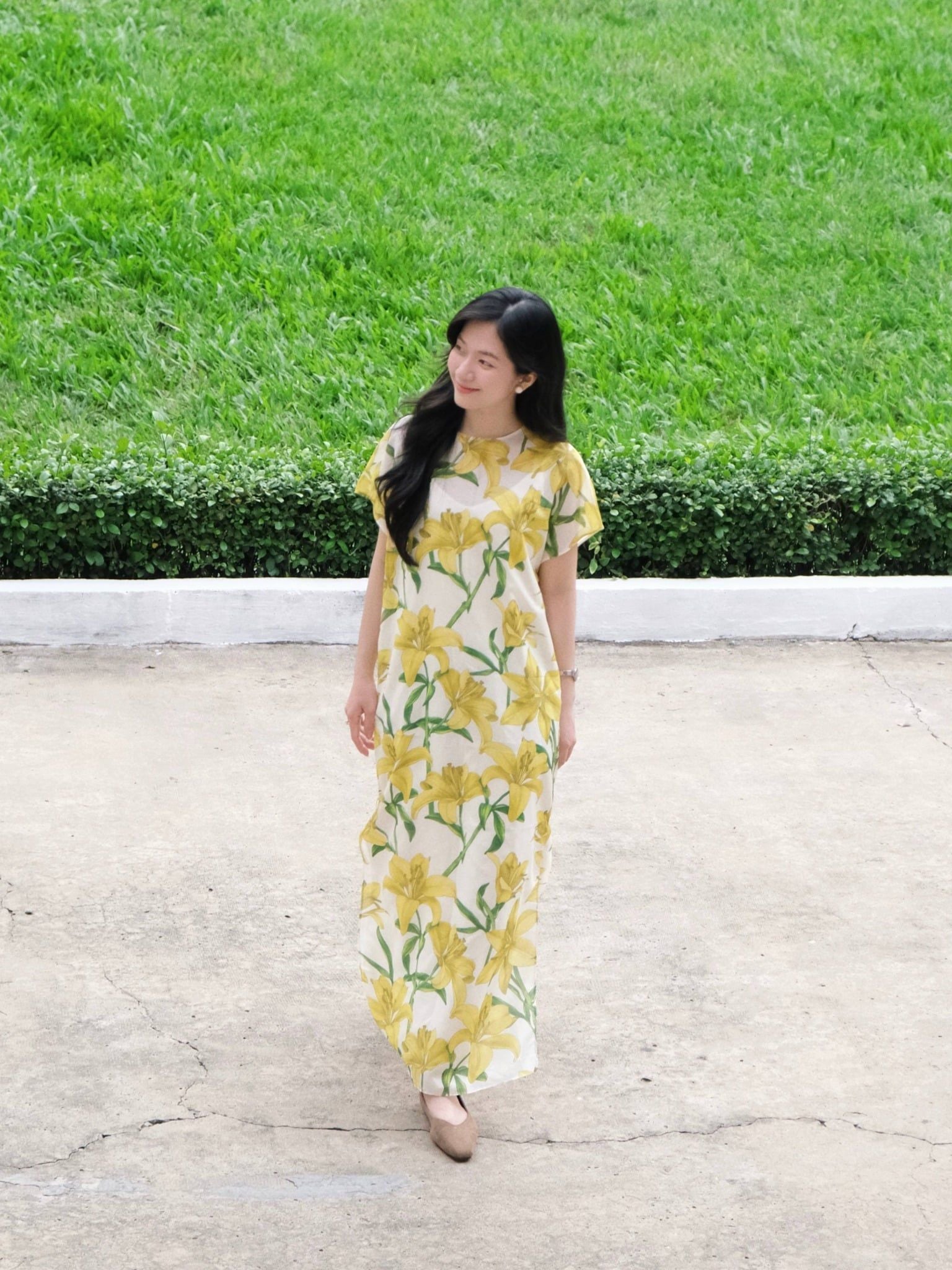  Mauve Signature dress - phiên bản hoa Lily 
