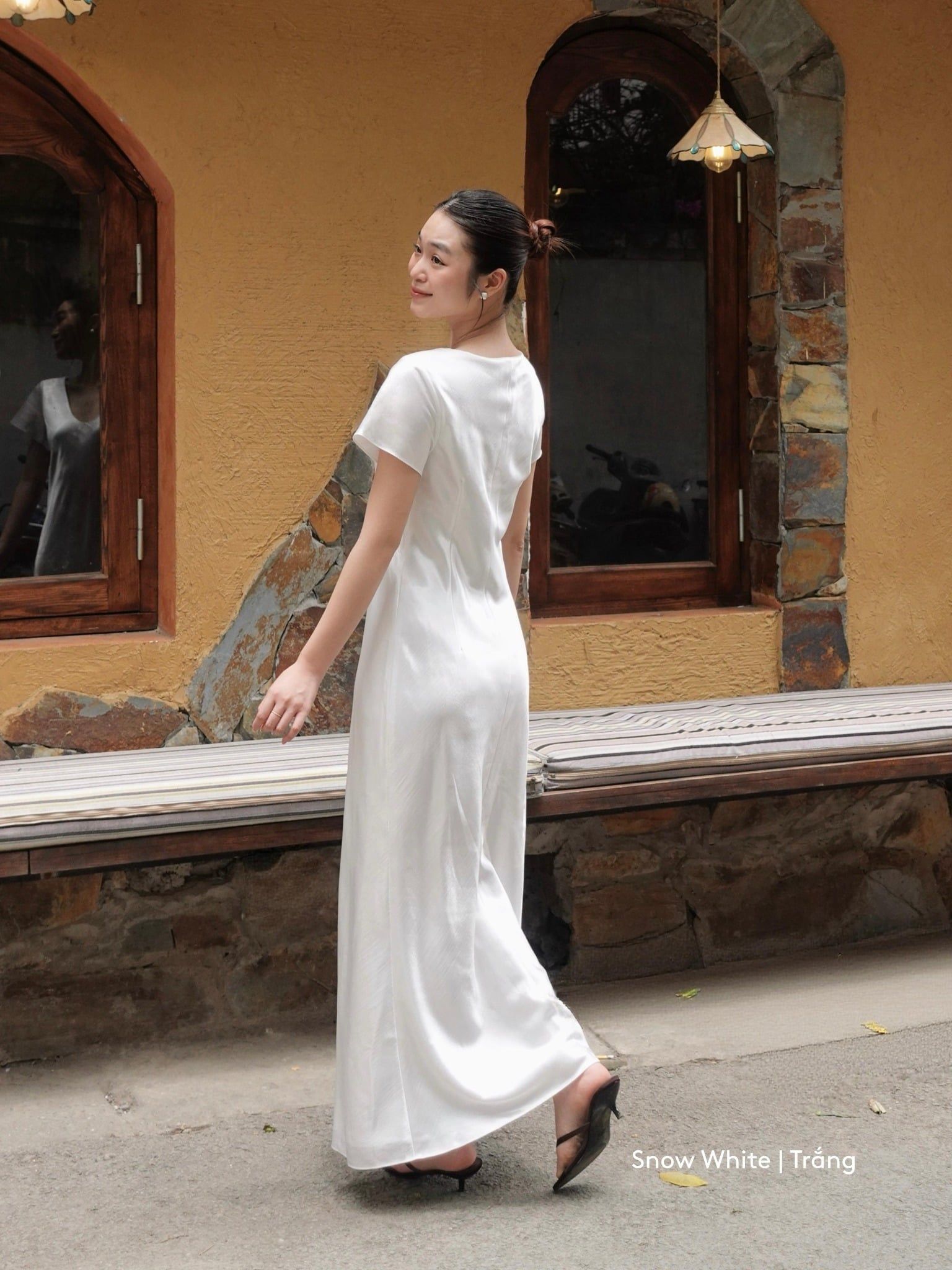  Đầm lụa đuôi cá | Mauve Mermaid Silk dress 