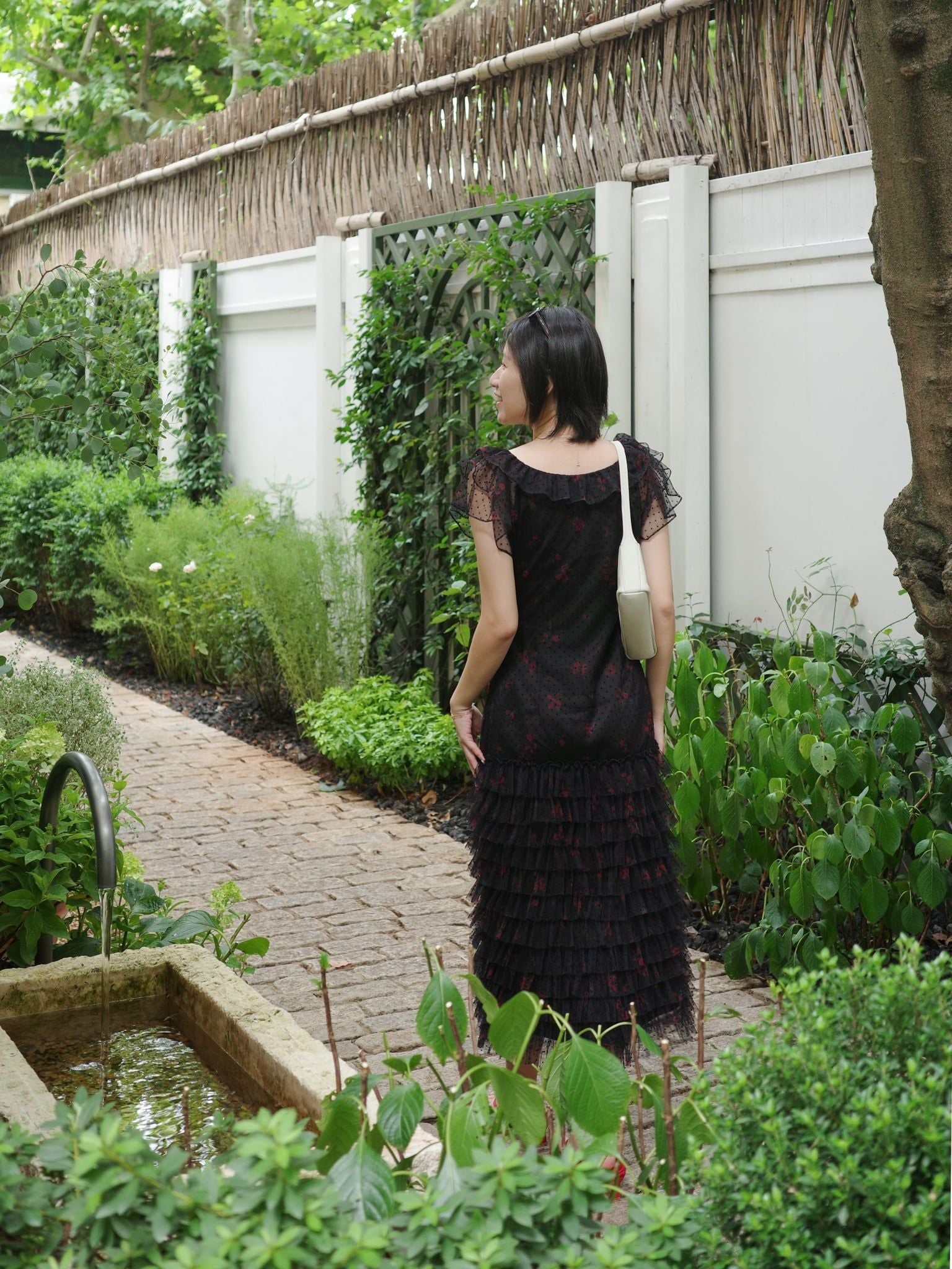  Đầm Dạ Khúc 12 tầng bèo | Mauve Midnight Melody dress 