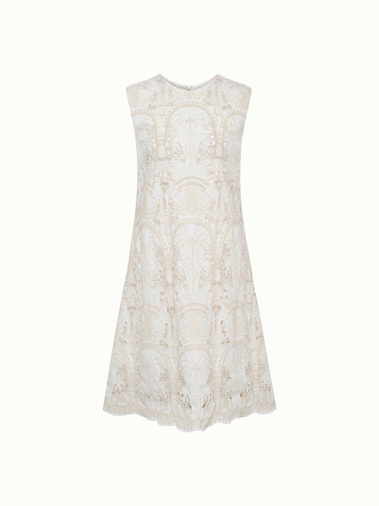  Đầm ngắn cotton thêu | Mauve Coco dress 