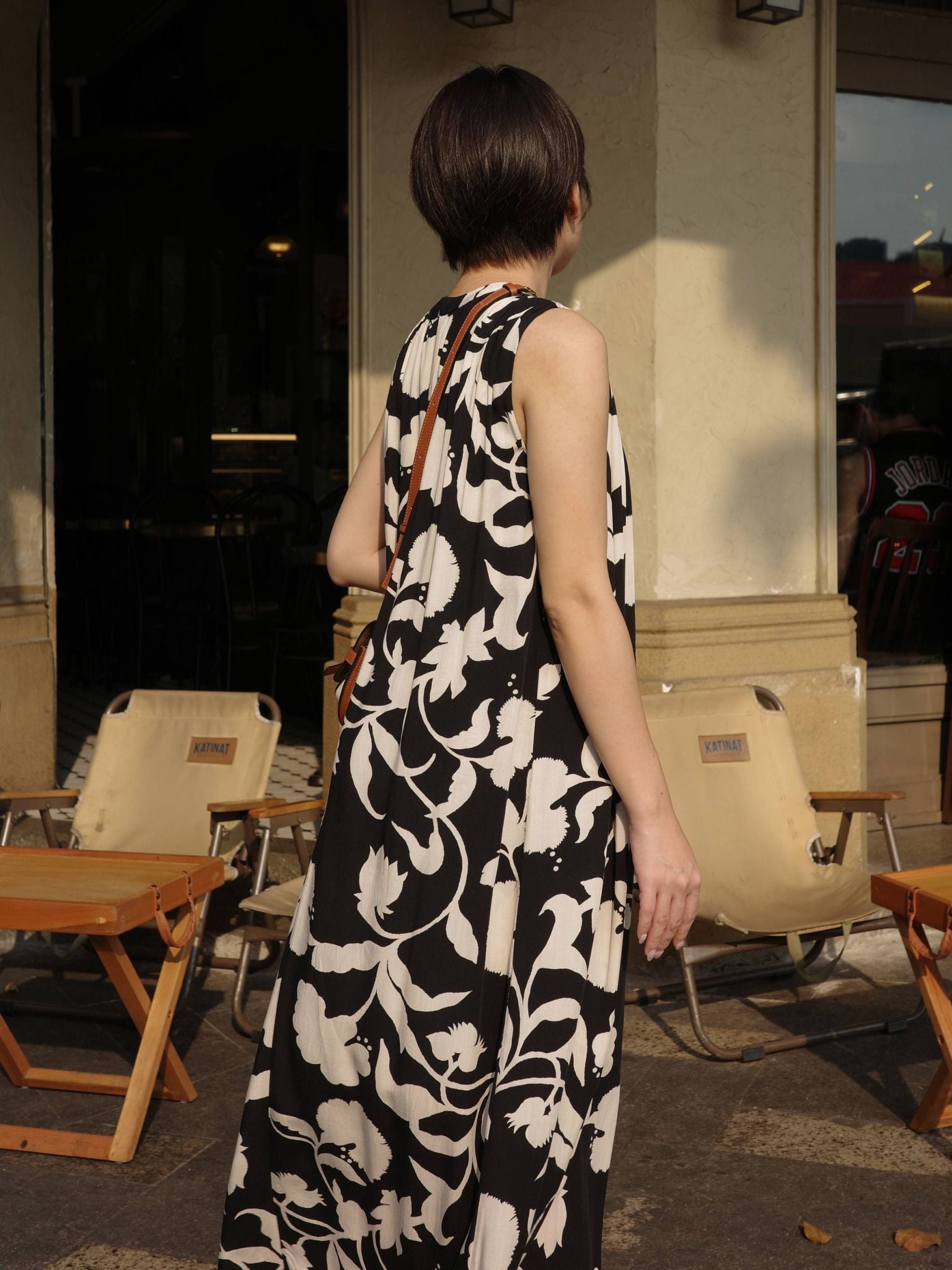  Đầm maxi hoa | Mauve Flower Market dress 