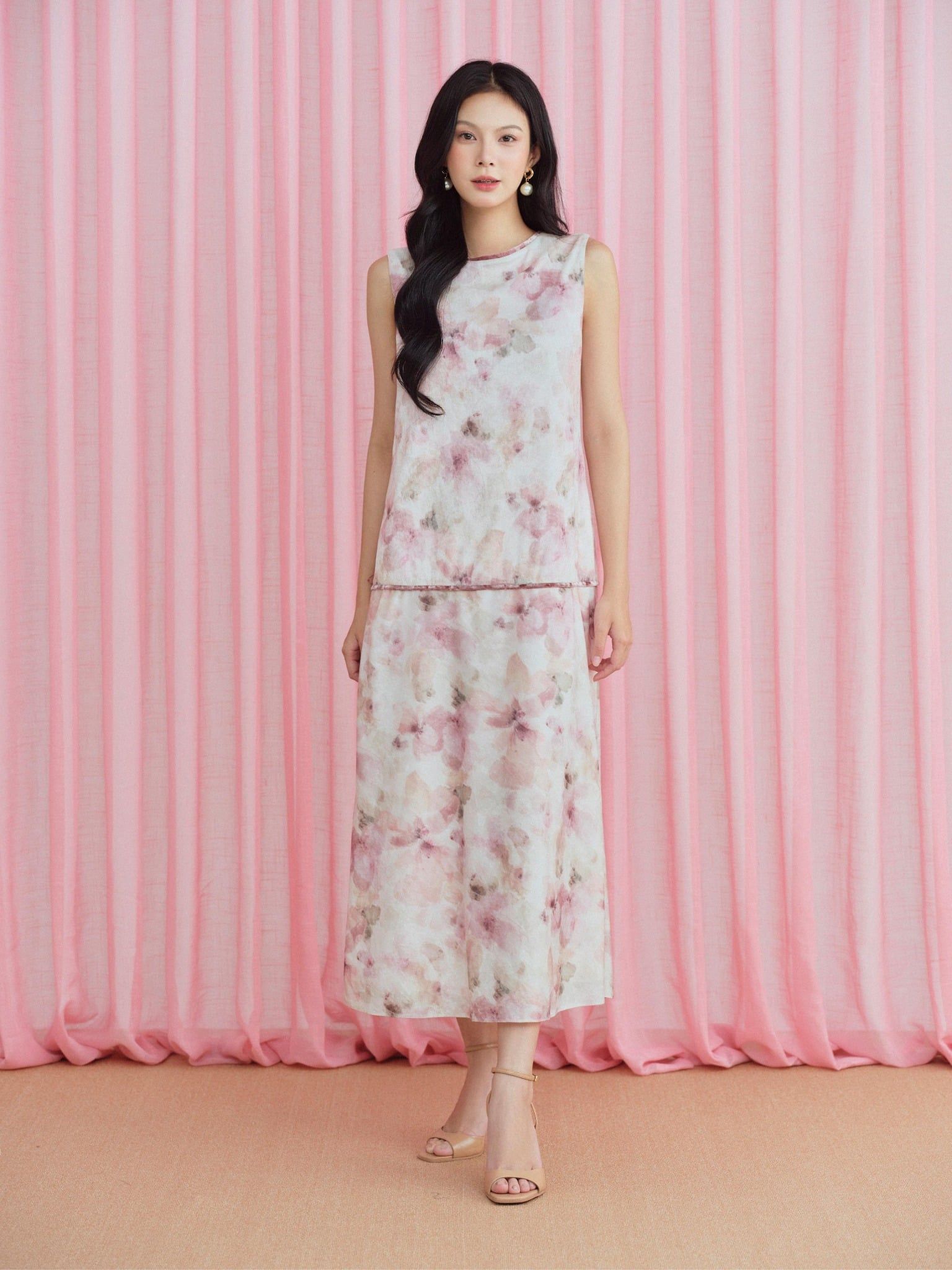  Đầm nhung đuôi cá | Mauve Lady dress 