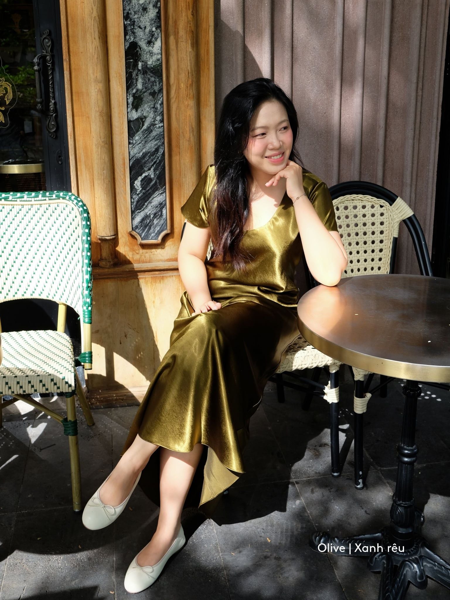  Đầm Uyên Ngư lụa 2 lớp | Mauve Mermaid Silk dress 