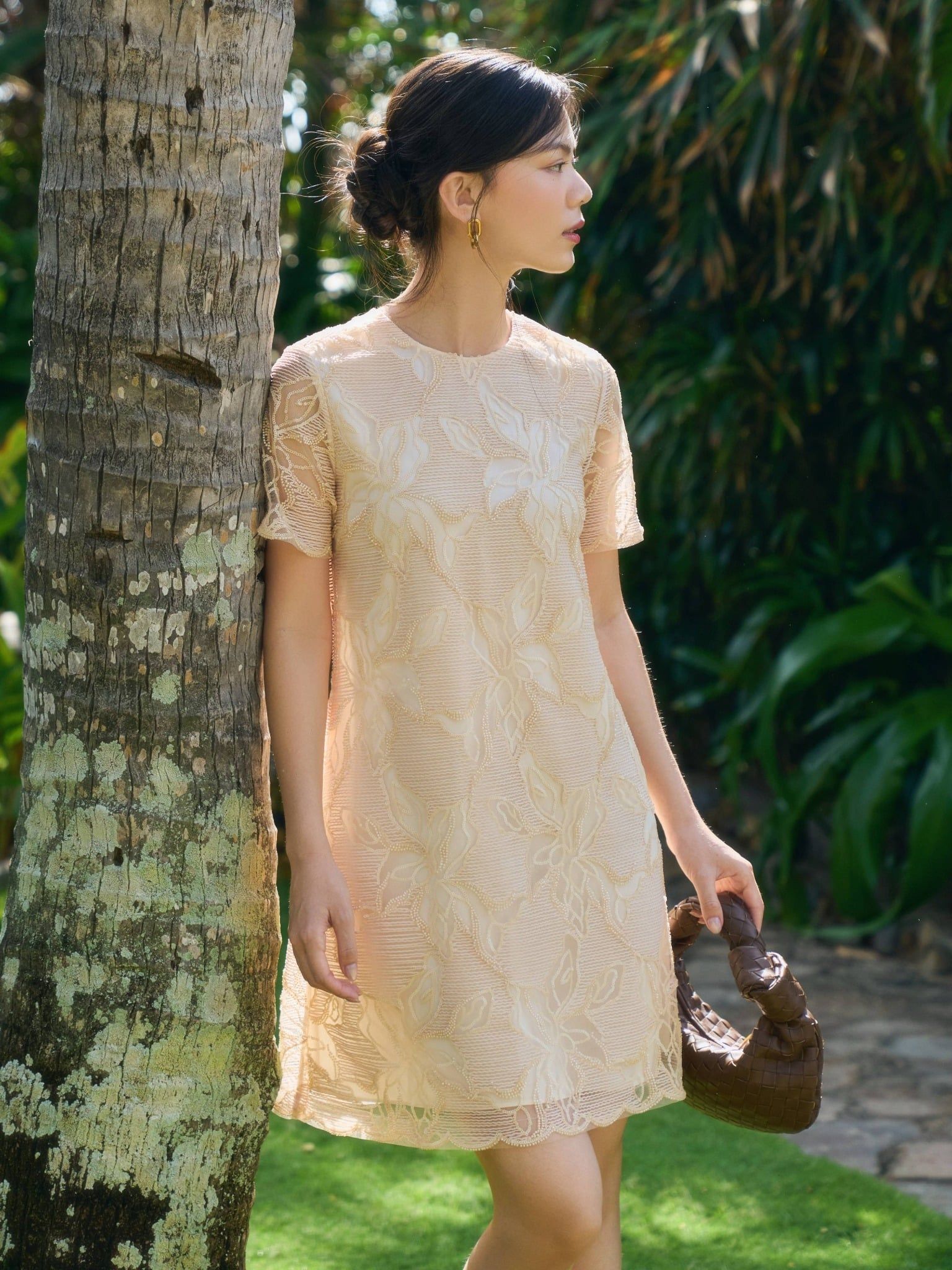  Đầm đính hạt Sao Biển | Mauve Starfish dress 