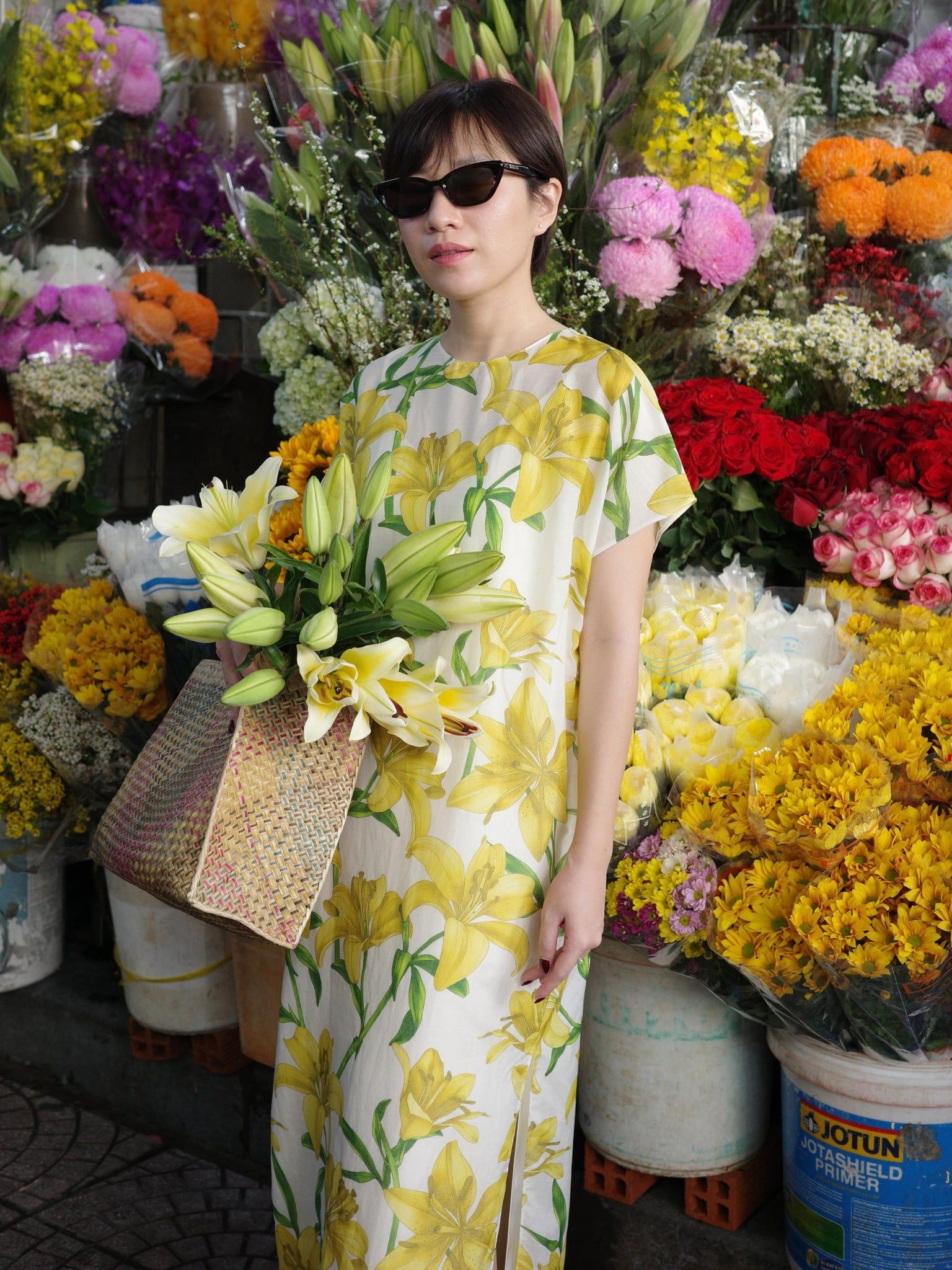  Mauve Signature dress - phiên bản hoa Lily 