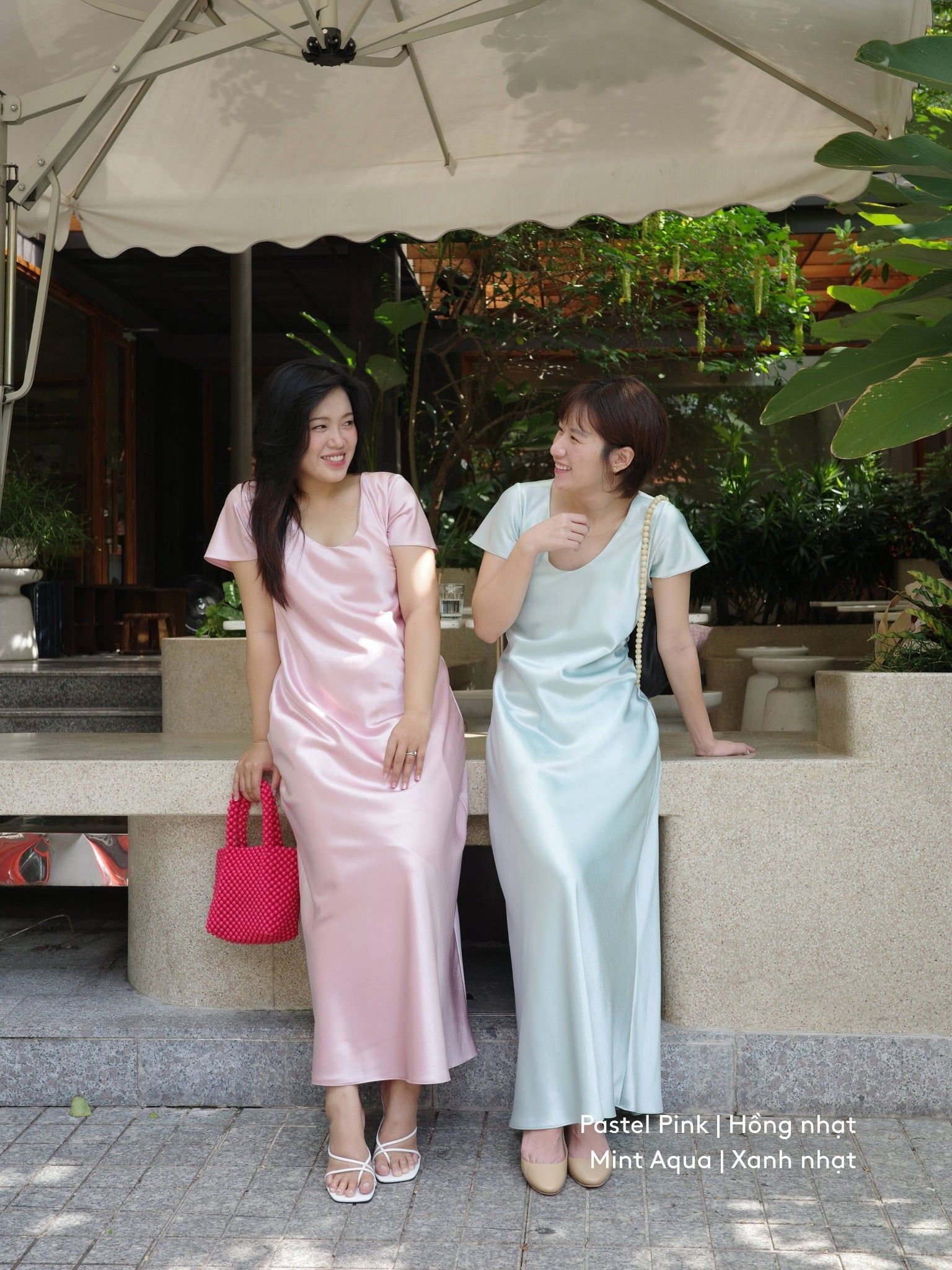  Đầm lụa đuôi cá | Mauve Mermaid Silk dress 
