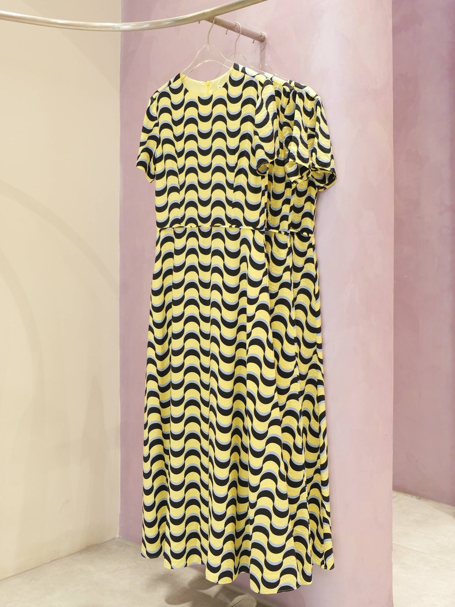  Đầm midi hoạ tiết | Mauve Moon dress 