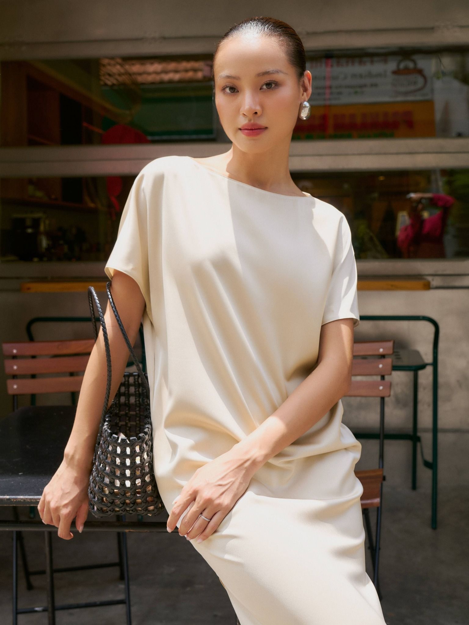  Mauve Signature dress - phiên bản trơn màu nâng cấp 