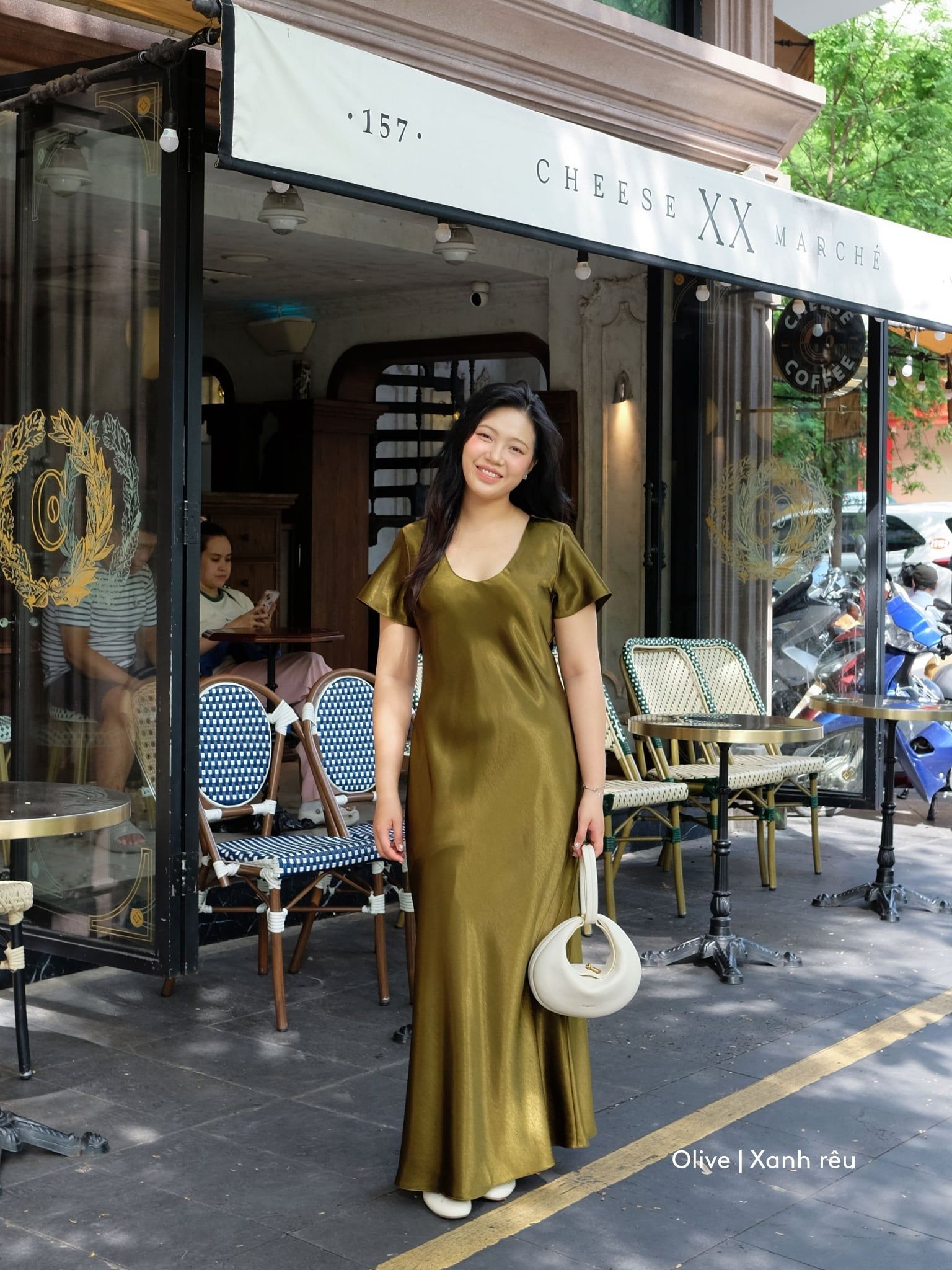  Đầm Uyên Ngư lụa 2 lớp | Mauve Mermaid Silk dress 