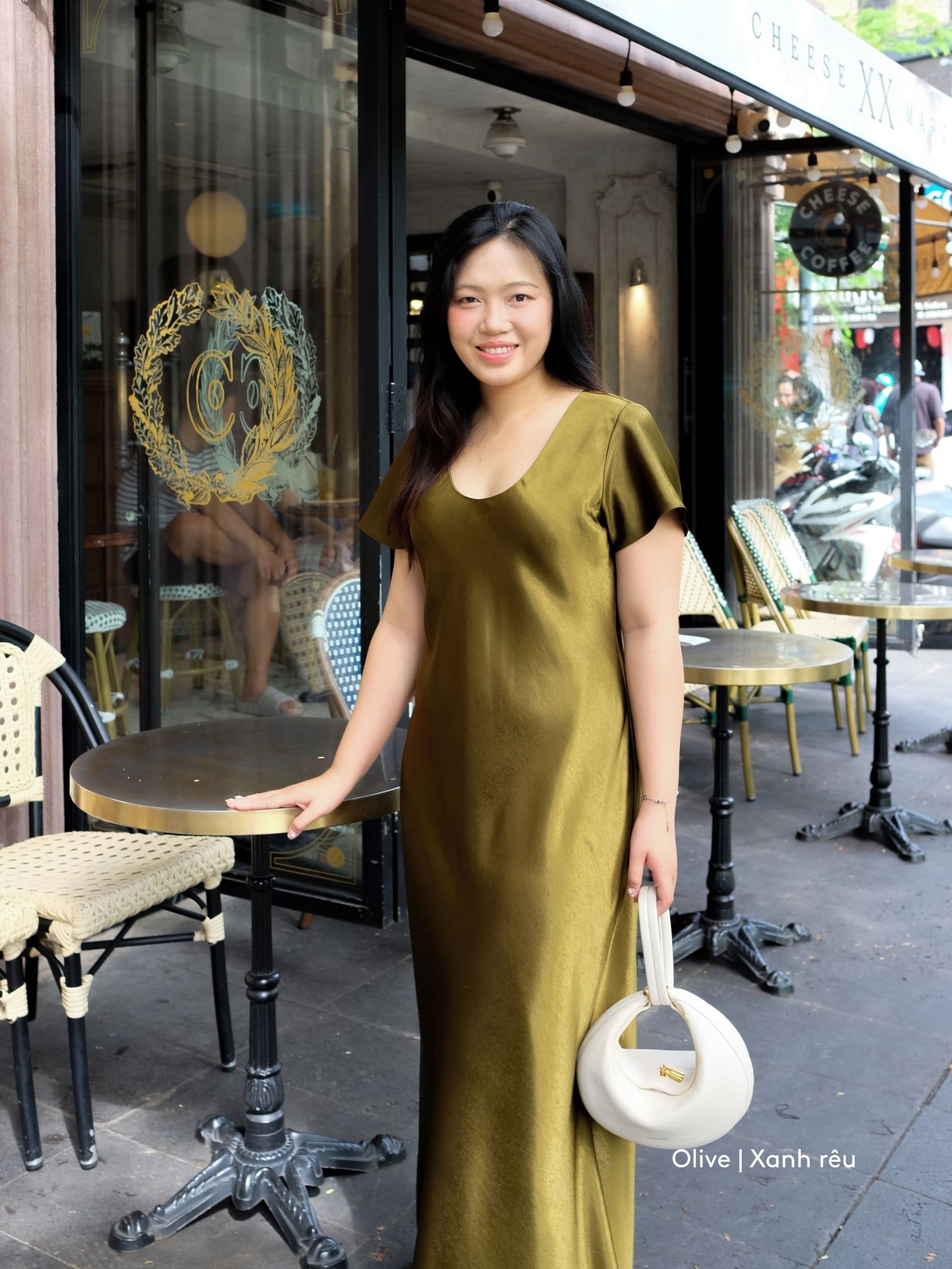  Đầm Uyên Ngư lụa 2 lớp | Mauve Mermaid Silk dress 