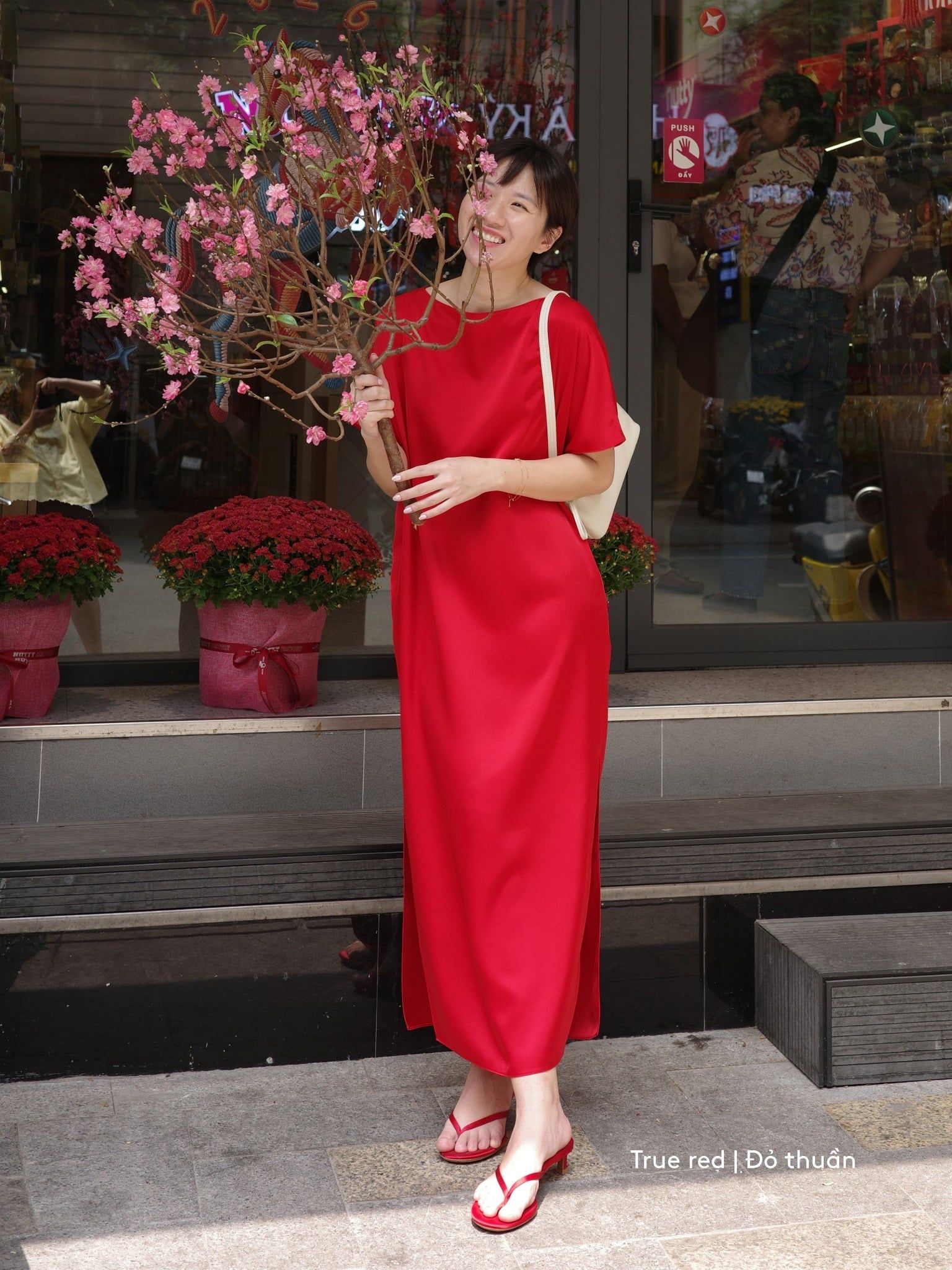  Mauve Signature dress - phiên bản trơn màu nâng cấp 