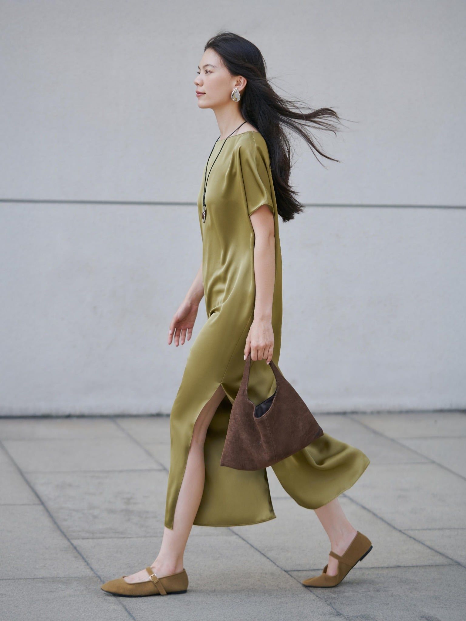  Mauve Signature dress - phiên bản trơn màu nâng cấp 