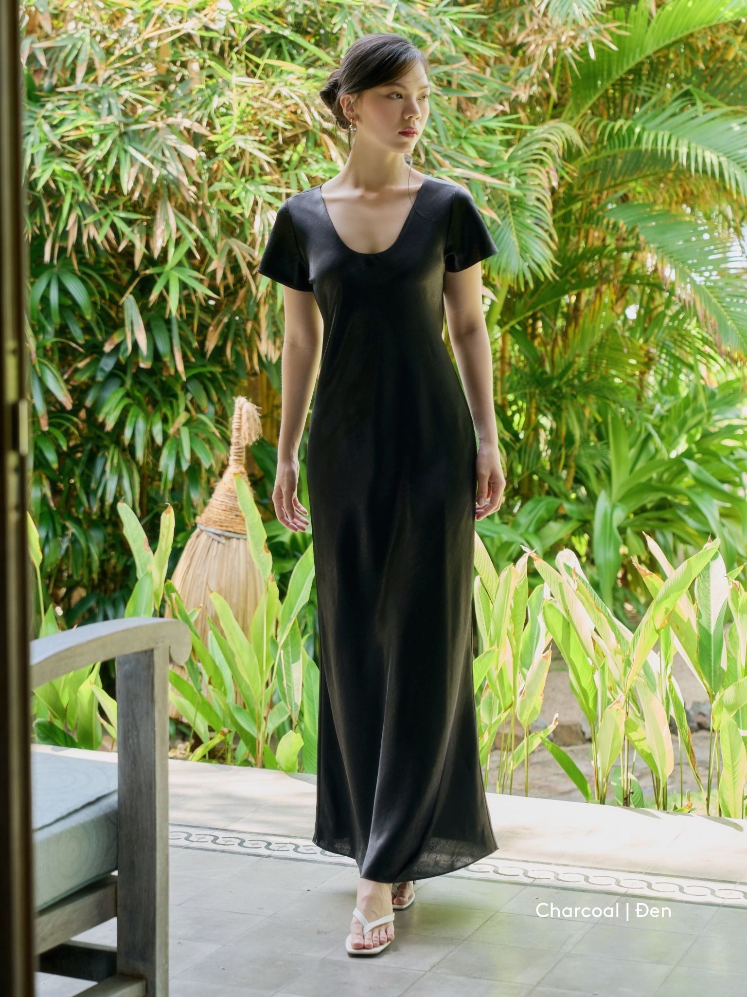  Đầm Uyên Ngư lụa 2 lớp | Mauve Mermaid Silk dress 