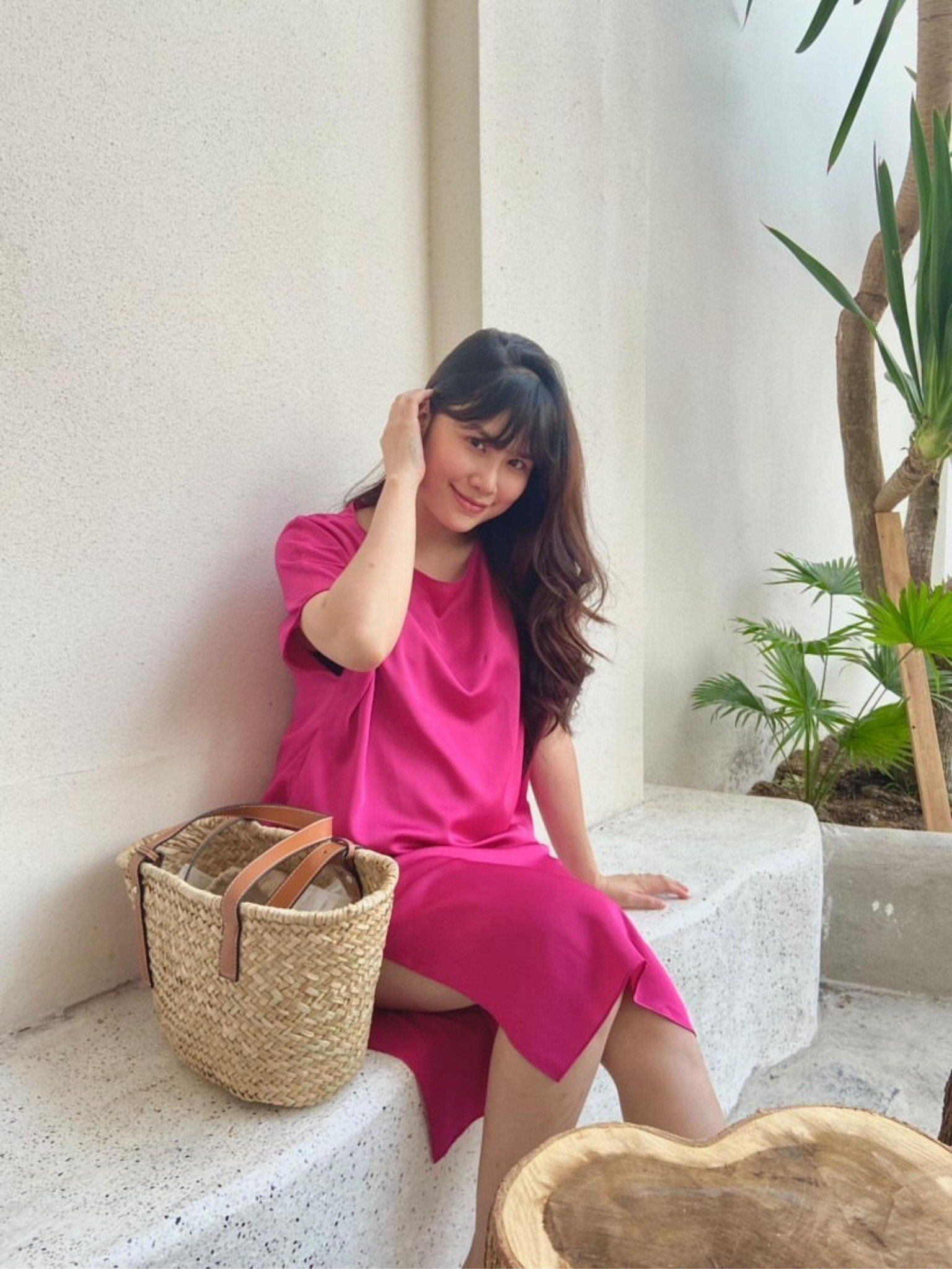  Mauve Signature dress - phiên bản trơn màu nâng cấp 