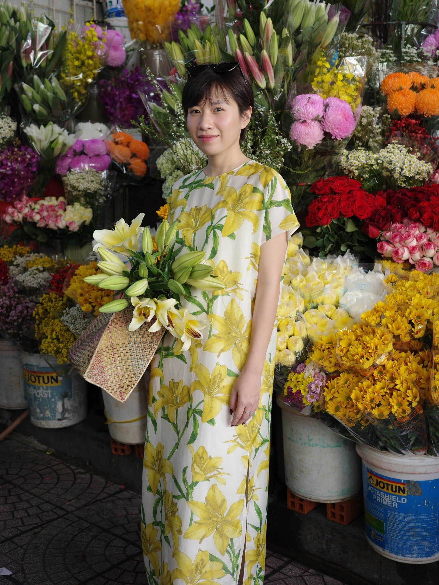  Mauve Signature dress - phiên bản hoa Lily 