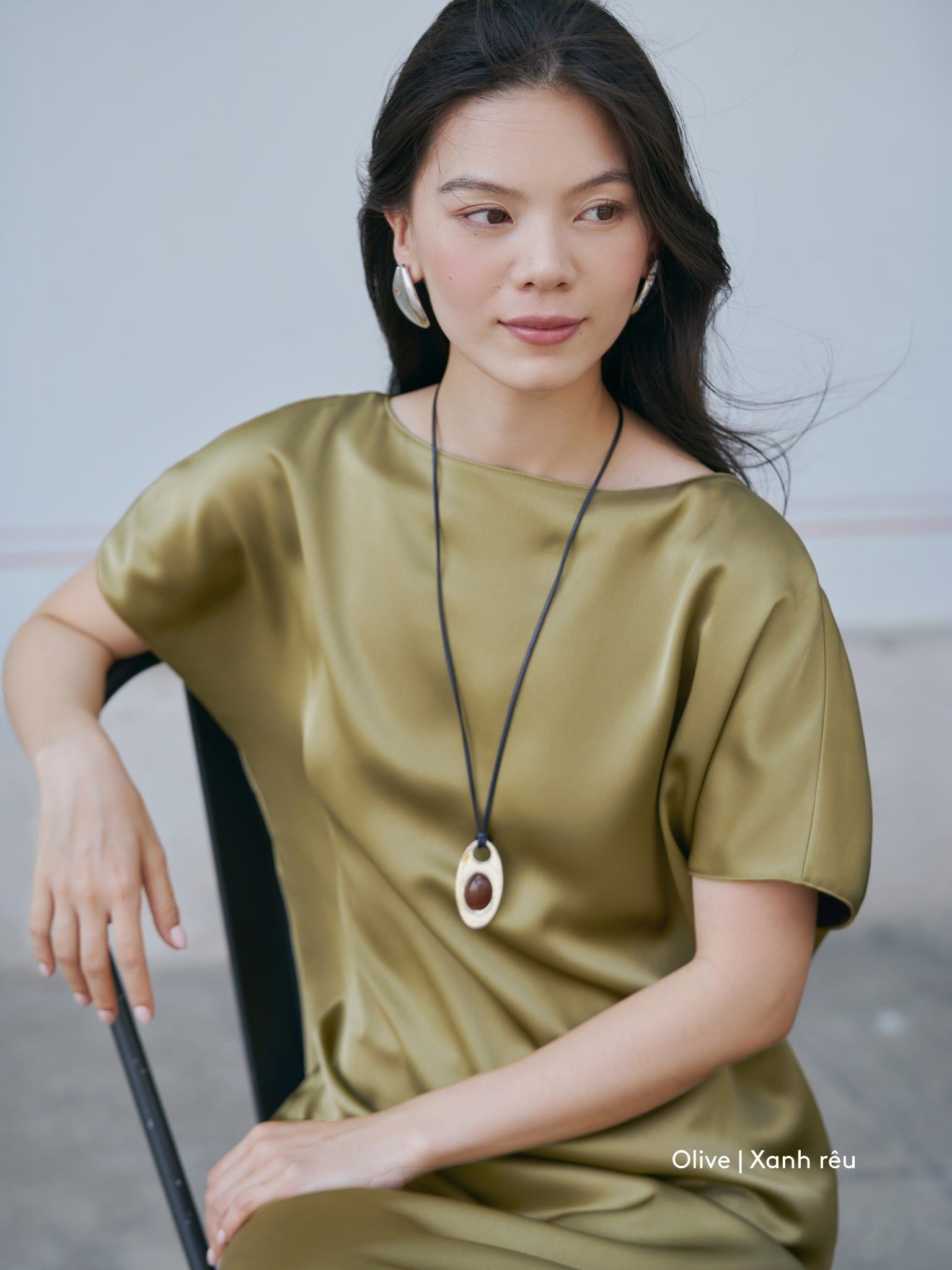  Mauve Signature dress - phiên bản trơn màu nâng cấp 