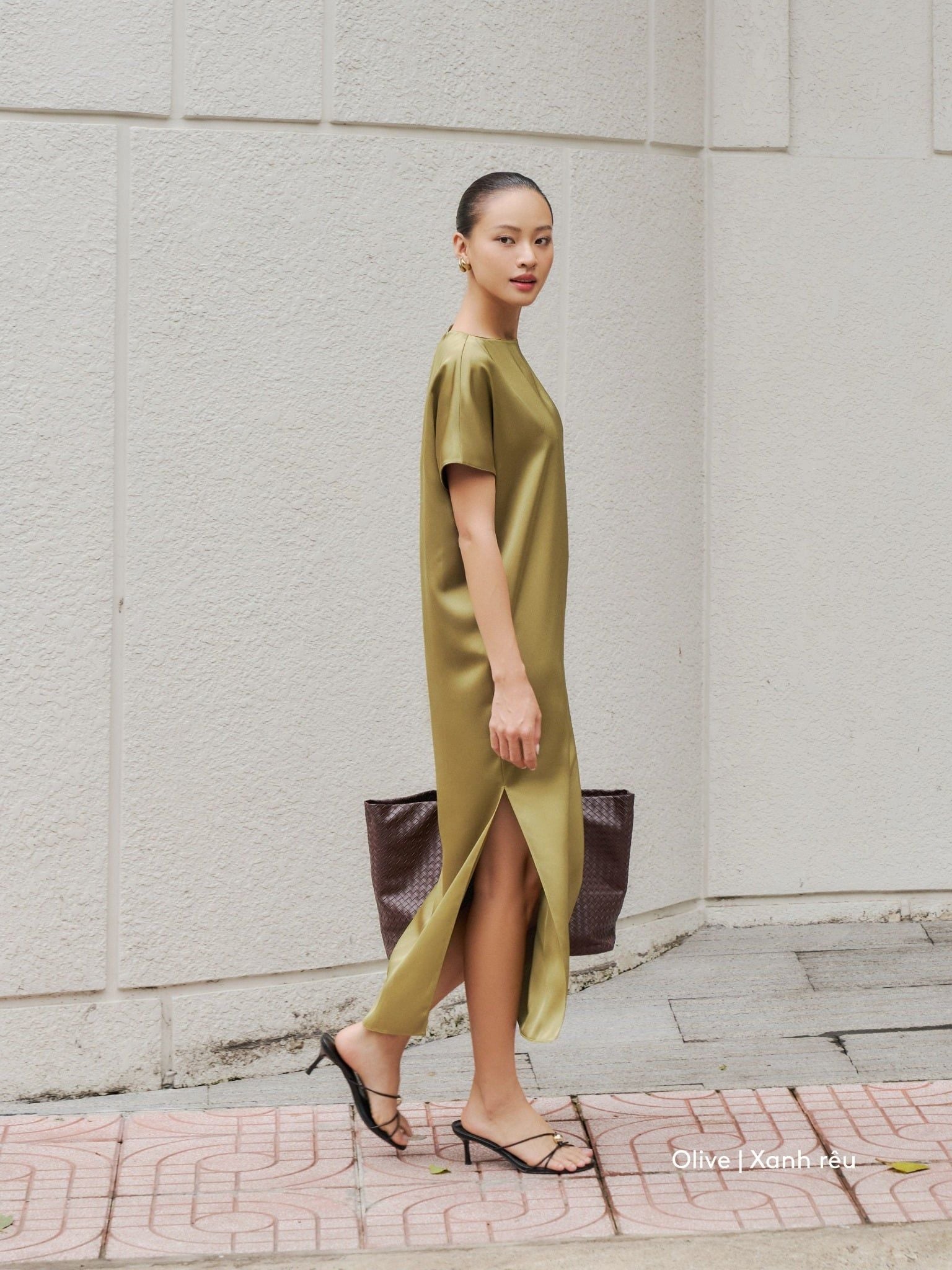  Mauve Signature dress - phiên bản trơn màu nâng cấp 