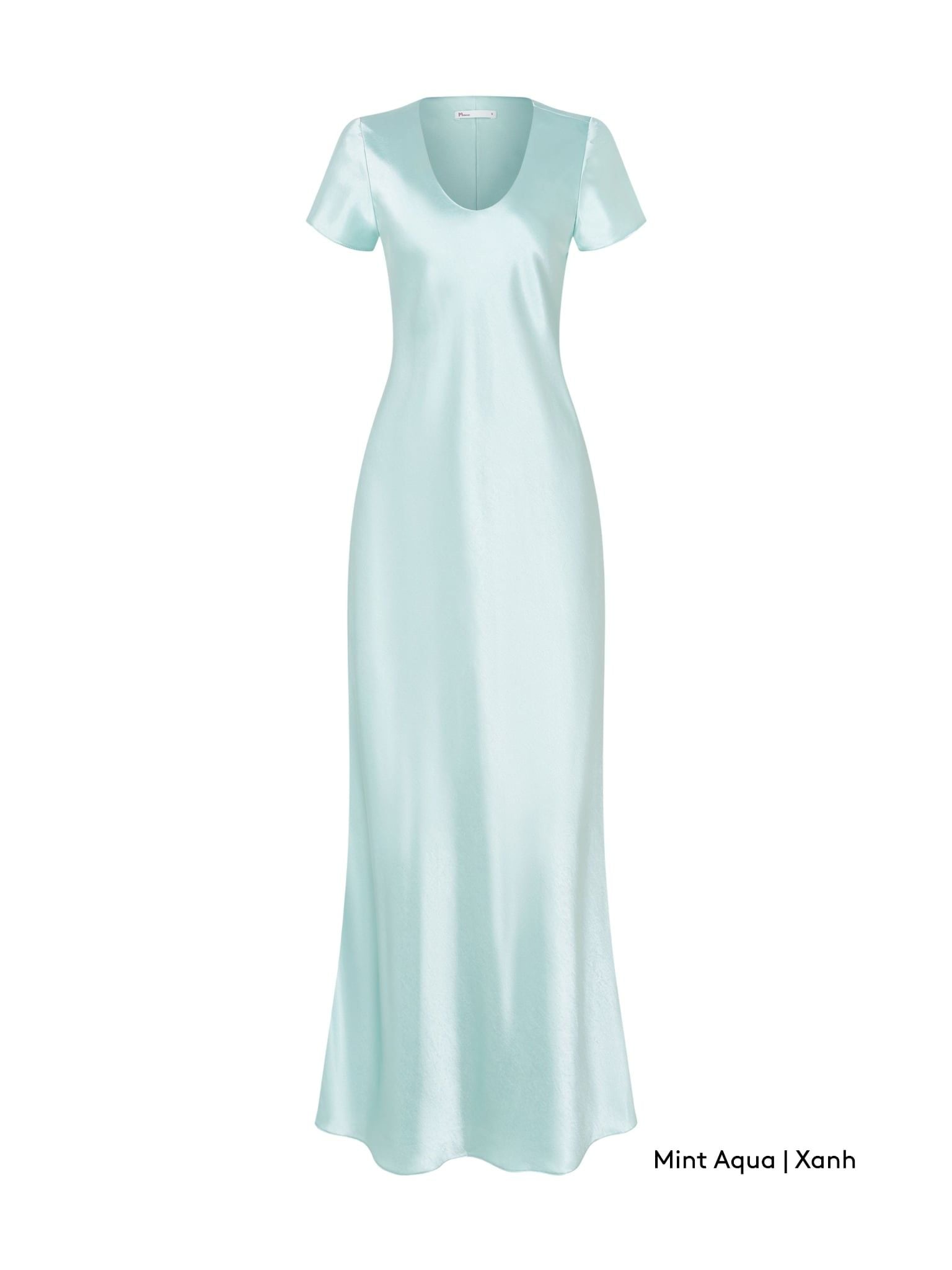  Đầm Uyên Ngư lụa 2 lớp | Mauve Mermaid Silk dress 