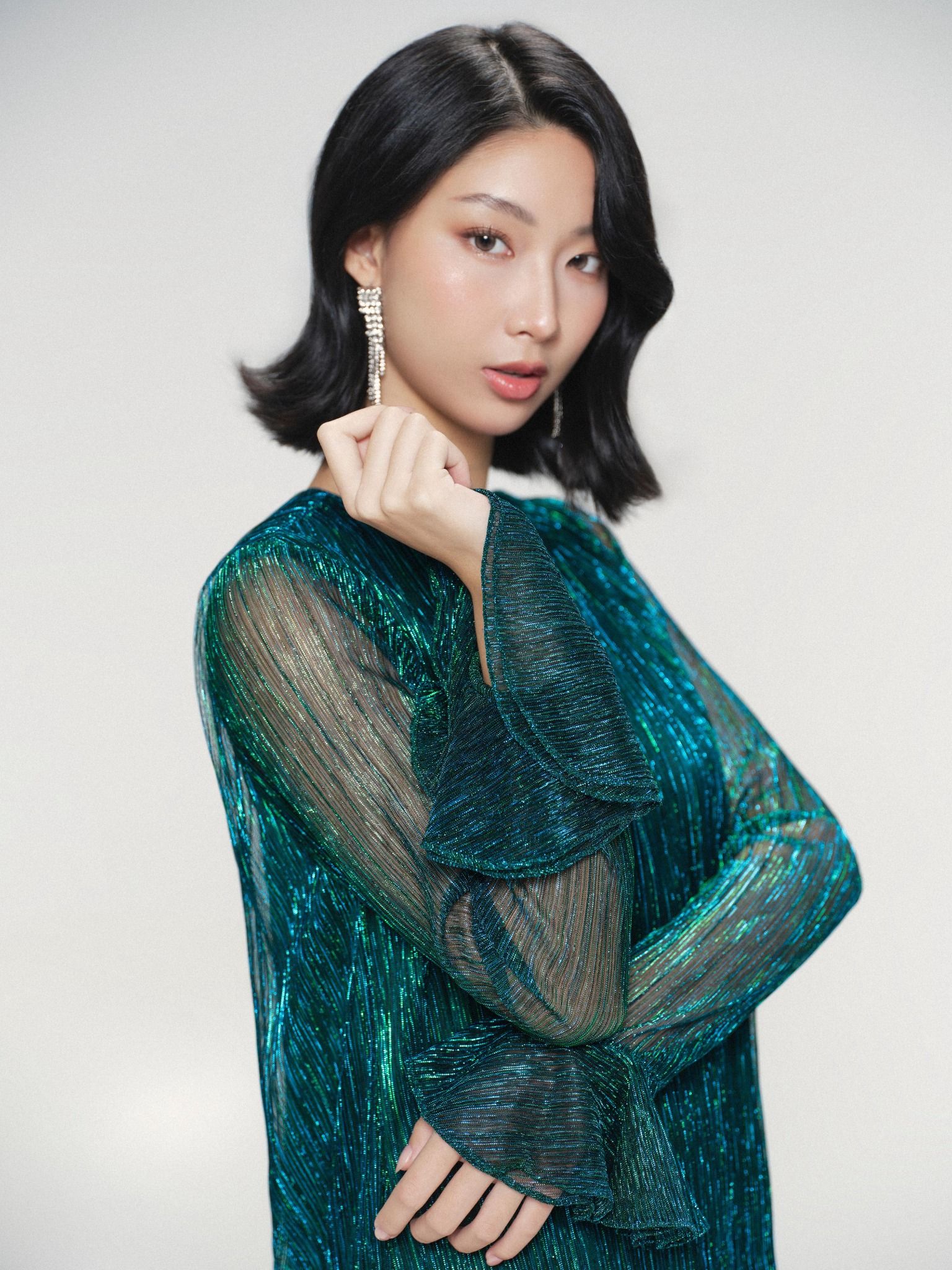  Đầm óng ánh Sao Băng | Mauve Meteor dress 