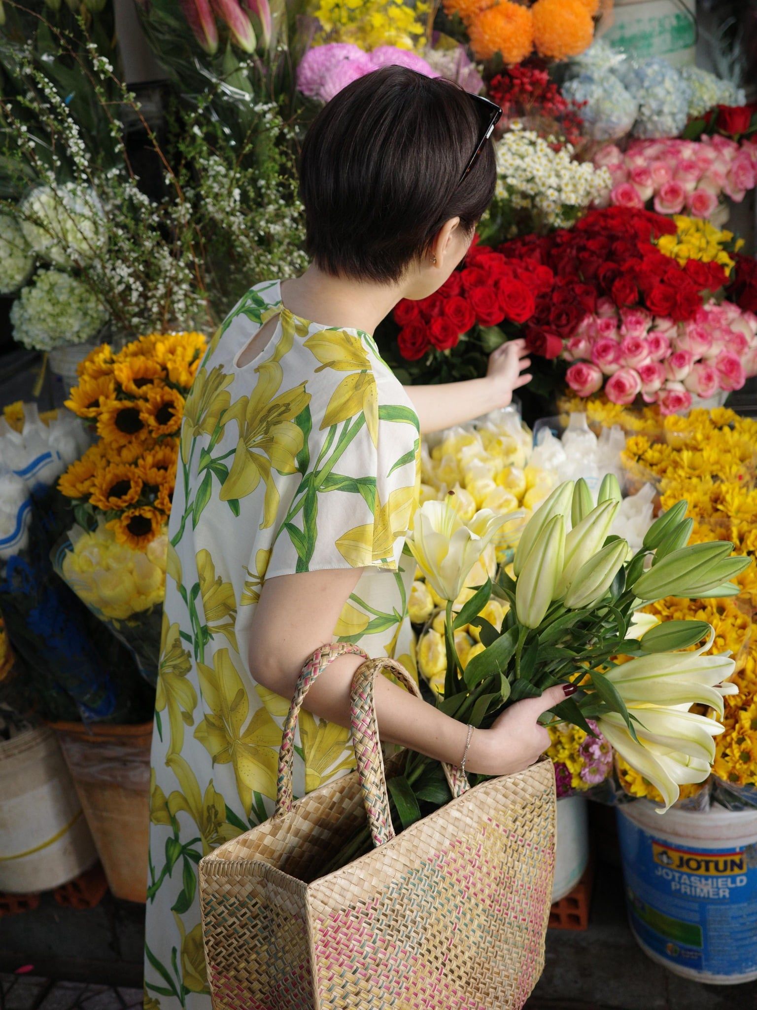  Mauve Signature dress - phiên bản hoa Lily 