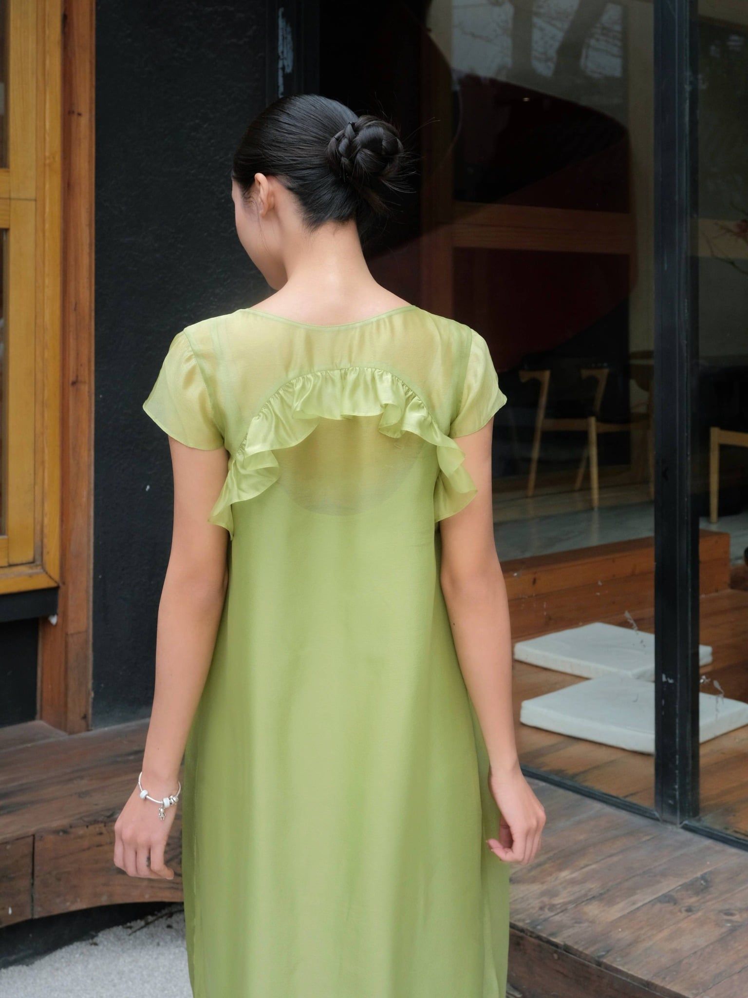  Đầm maxi tơ bèo | Mauve Muse dress 