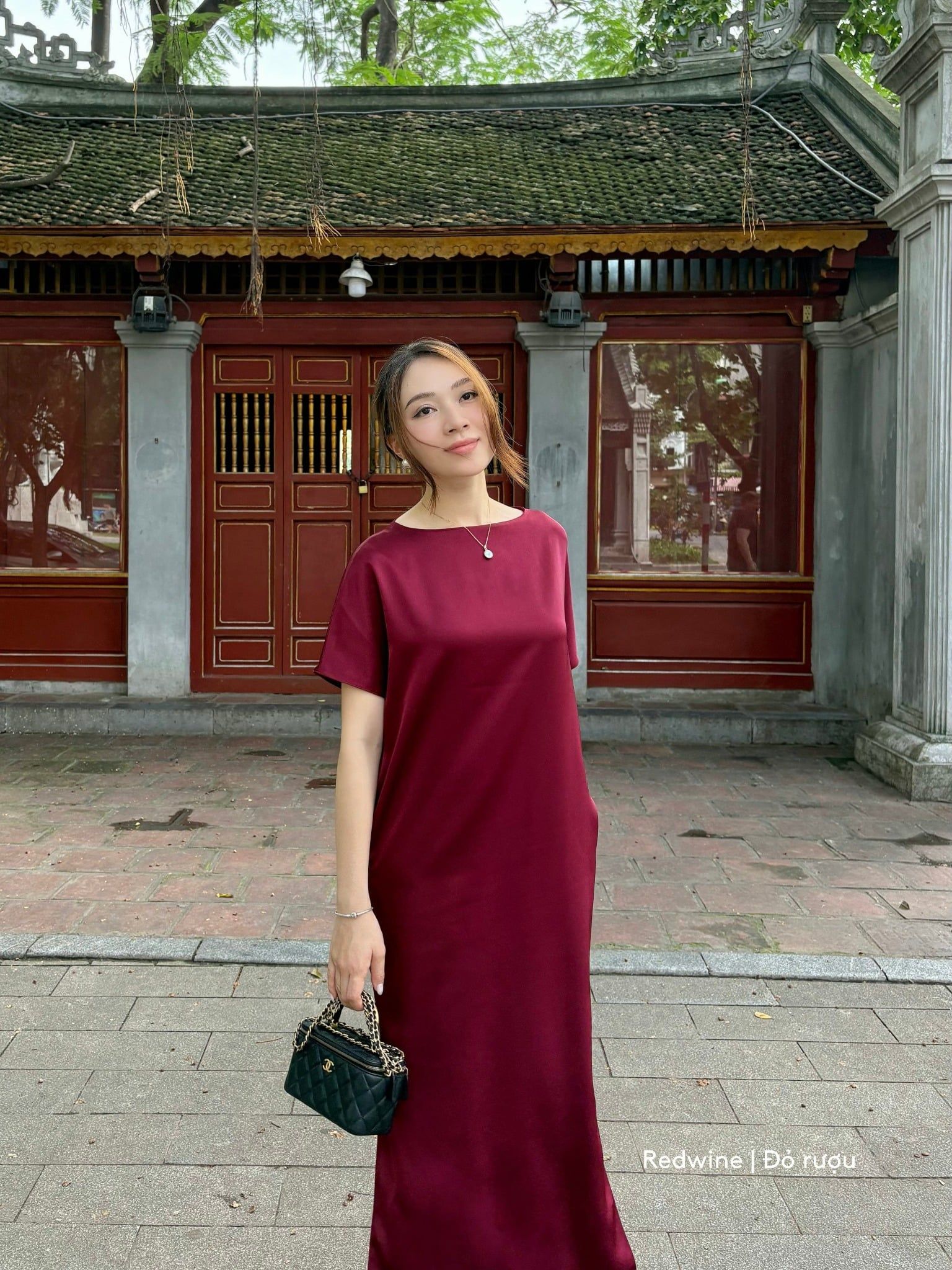  Mauve Signature dress - phiên bản trơn màu nâng cấp 