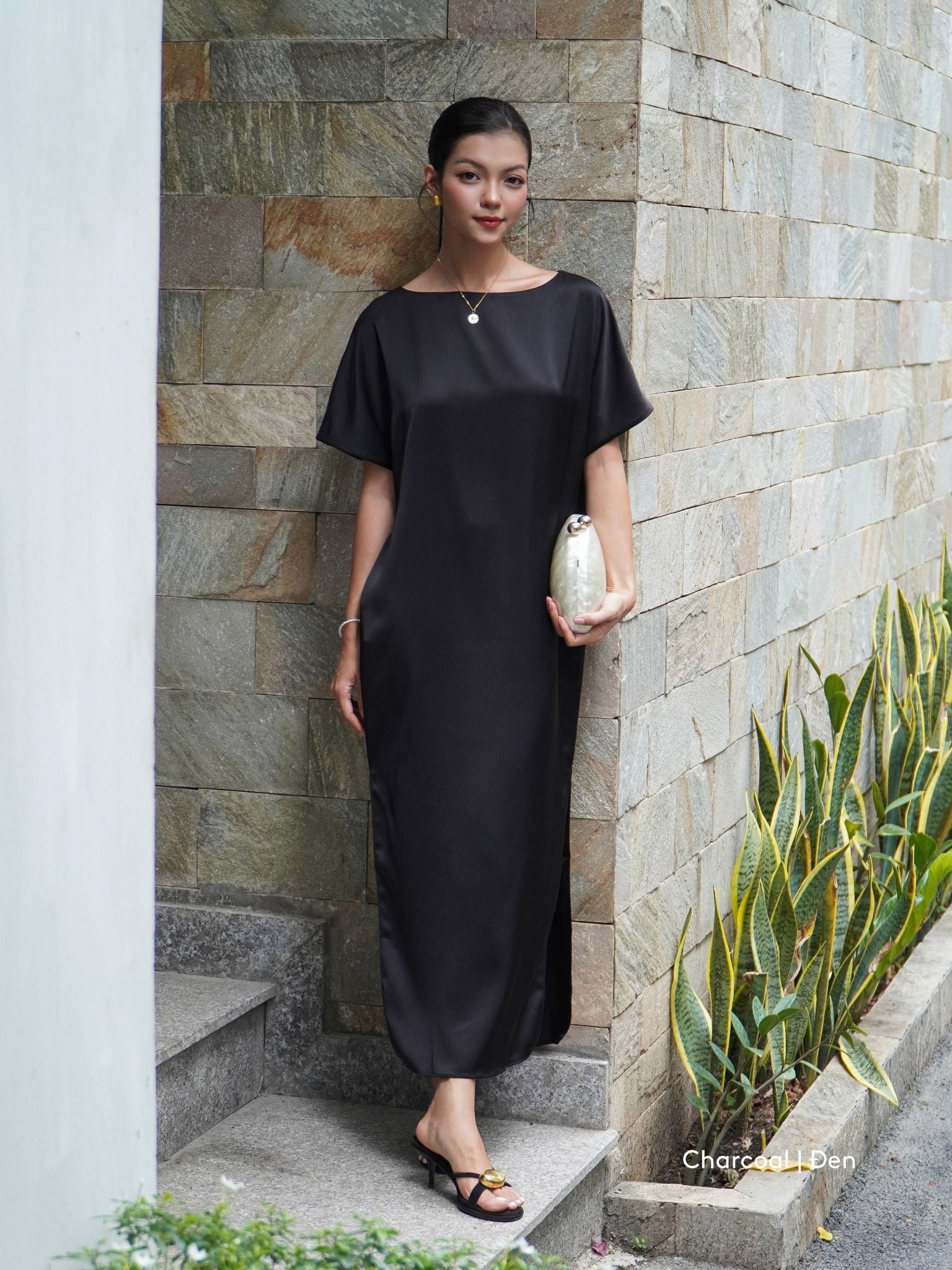  Mauve Signature dress - phiên bản trơn màu nâng cấp 